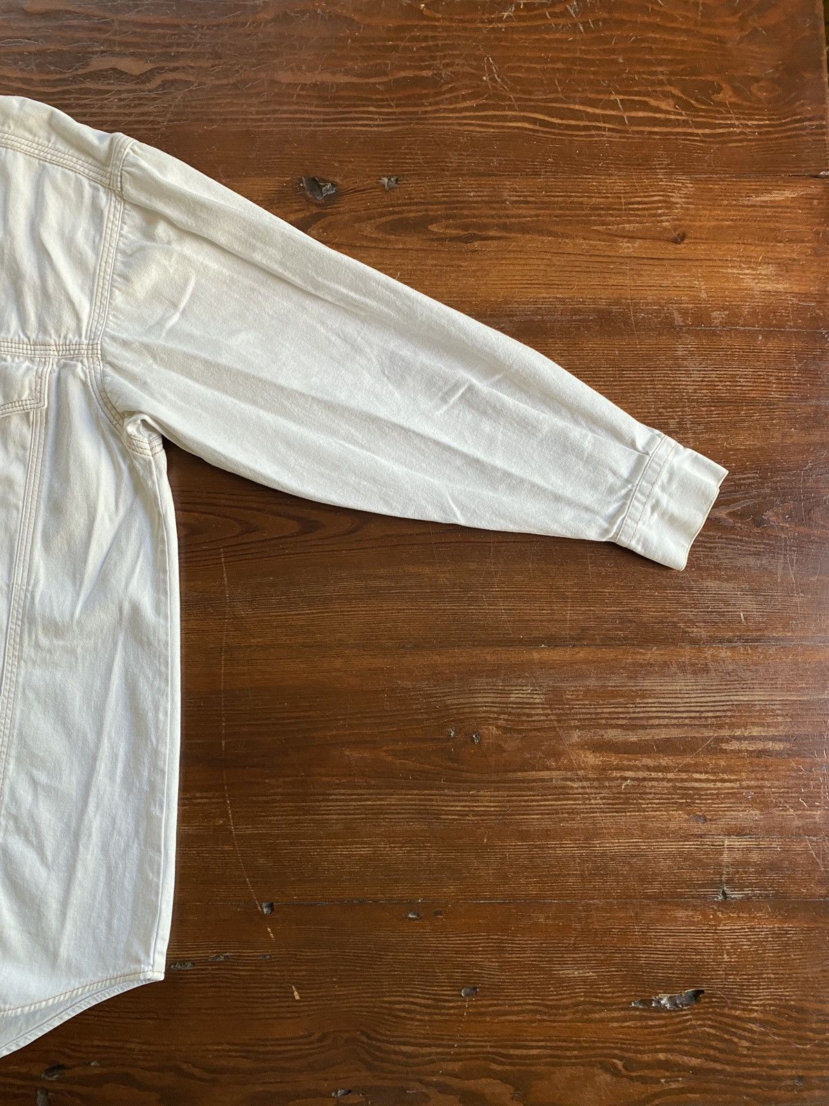 Levi's Vintage 90’s Levi’s Women’s White Long Sleeve Snap Button Up Size M / US 6-8 / IT 42-44 - 11 Thumbnail