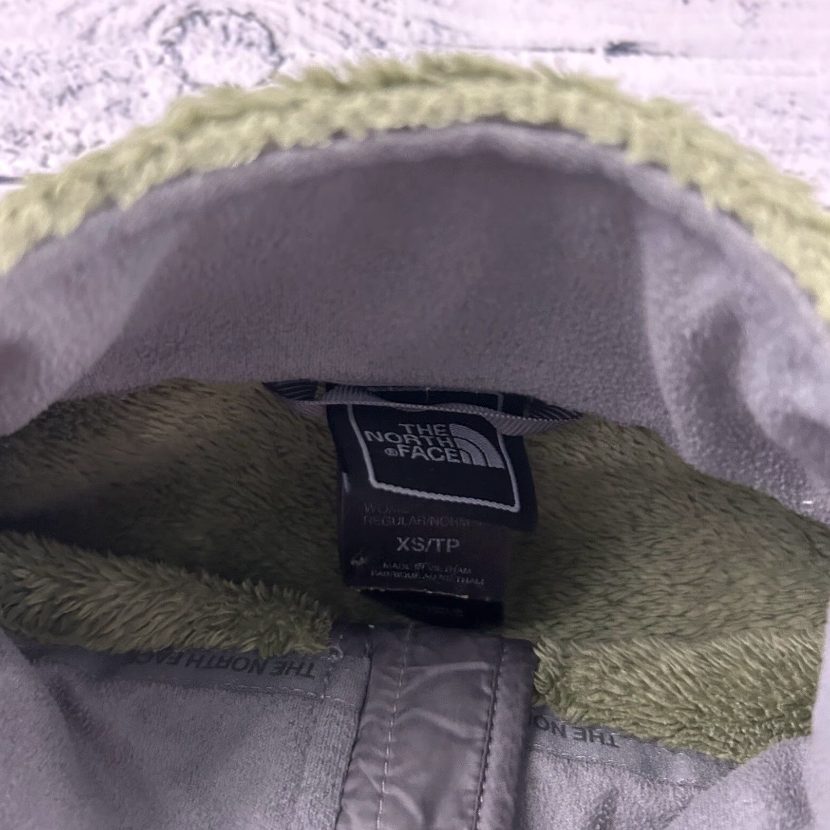 The North Face VINTAGE The North Face Full Zip High Pile Fleece Jacket Women's XS Green Size XS / US 0-2 / IT 36-38 - 3 Thumbnail