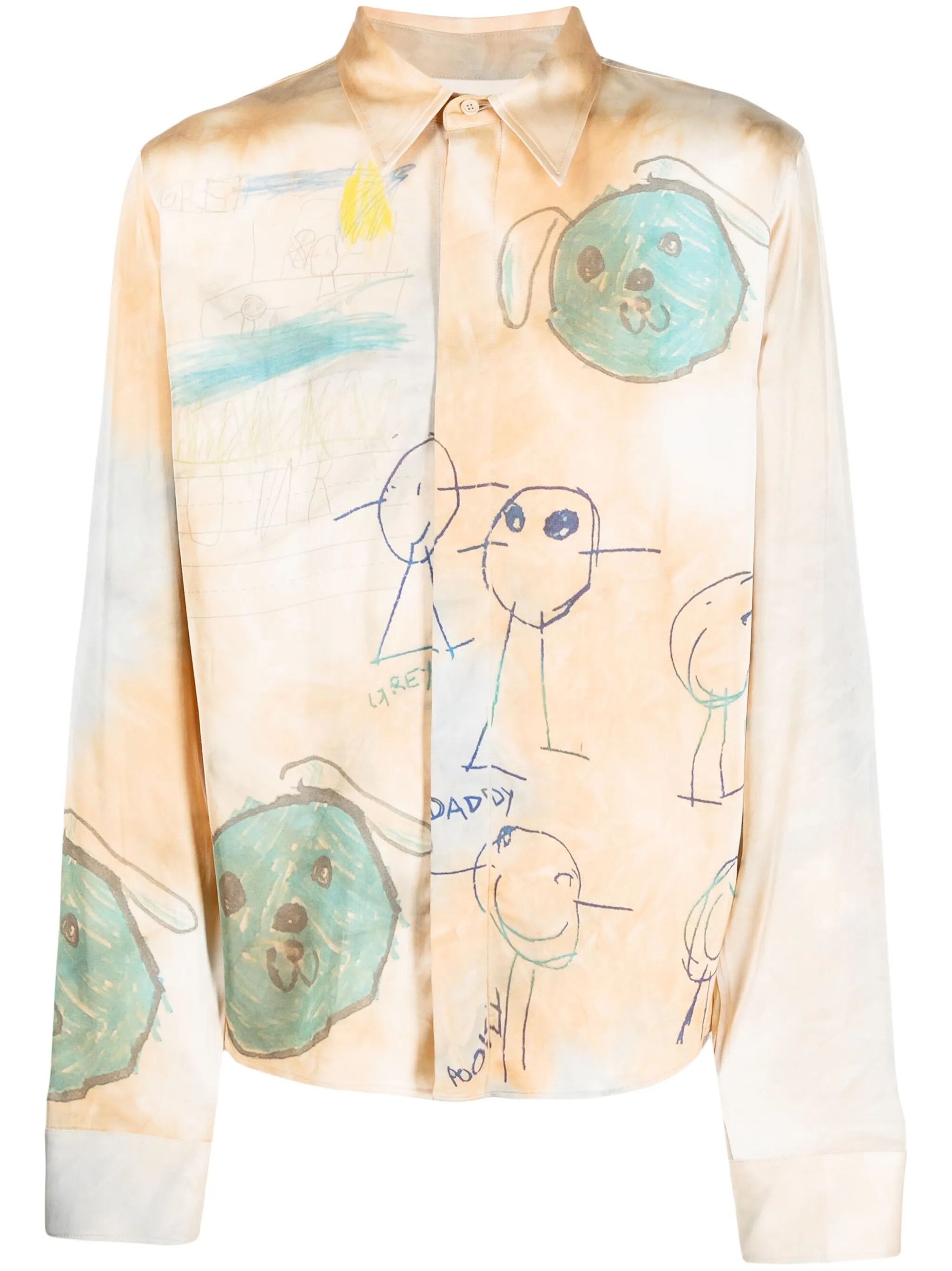 Off-White o1y0325 Patterned Shirt in Multicolor Size US M / EU 48-50 / 2 - 1 Thumbnail
