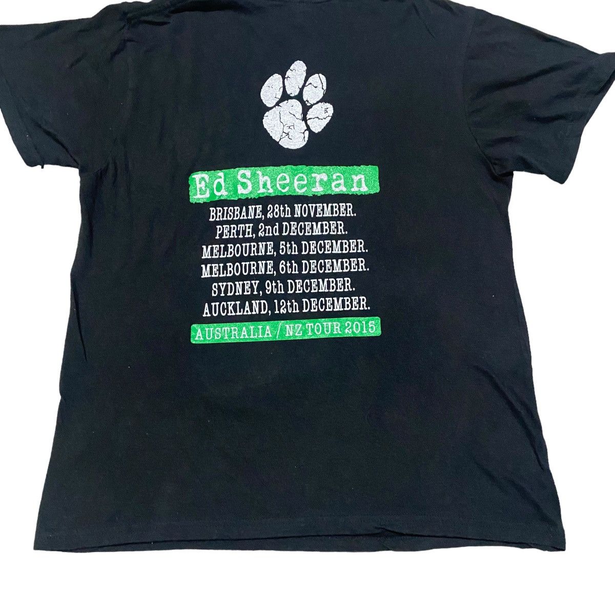 Band Tees Ed Sheeran Tour 2015 Shirt Size US S / EU 44-46 / 1 - 9 Thumbnail