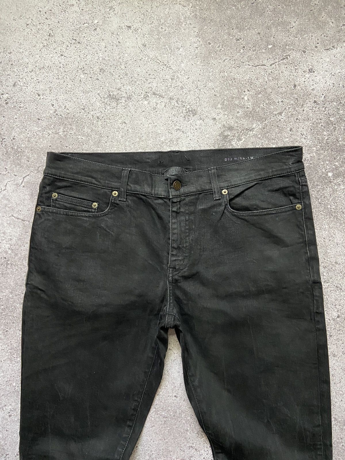 Yves Saint Laurent Yves Saint Laurent Black Jeans Size US 34 / EU 50 - 5 Thumbnail