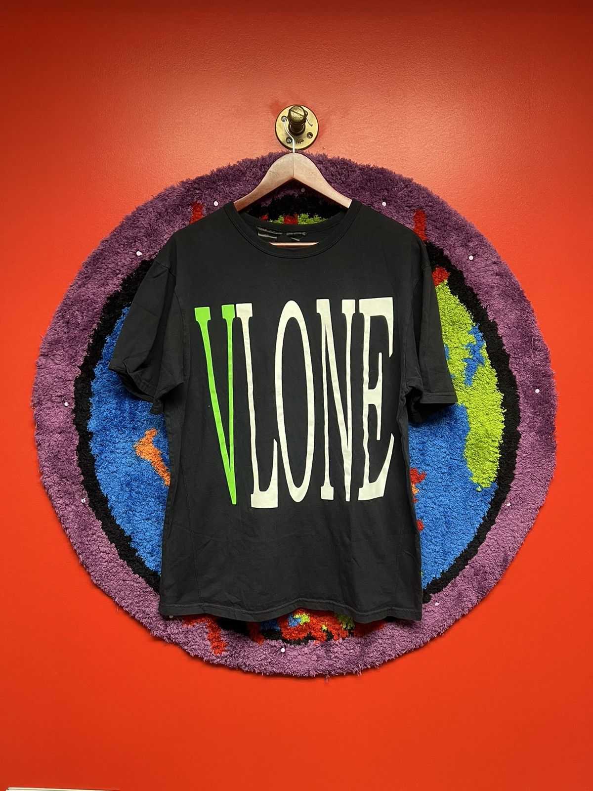 Vlone Vlone Staple Neon Green Tee Grailed