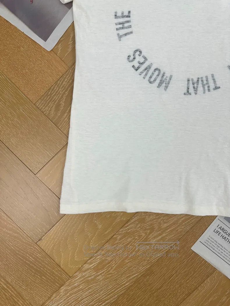 Dior Dior Cotton and linen circle letter casual short-sleeved r Size XS / US 0-2 / IT 36-38 - 4 Thumbnail