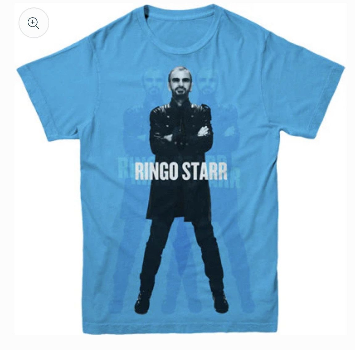 Vintage Ringo Star Turquoise T-Shirt Size US L / EU 52-54 / 3 - 2 Thumbnail