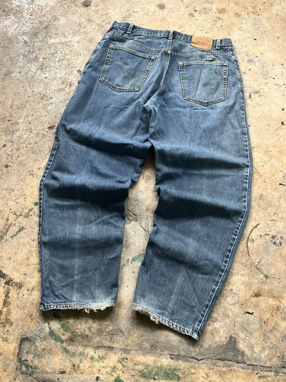 Levi's Levi’s 570 Baggy fit 00’s denim jeans Size US 39 - 6 Thumbnail