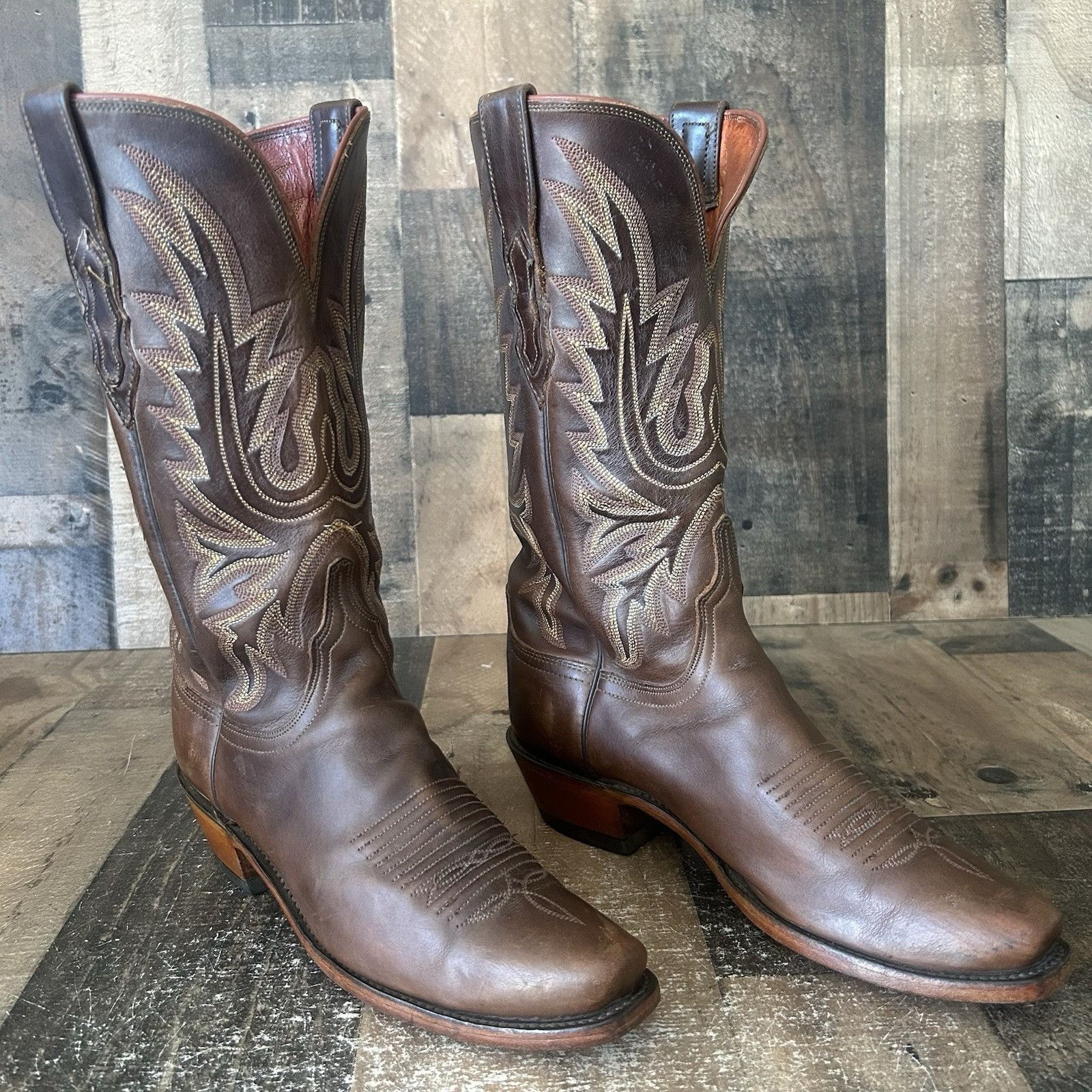 Lucchese Lucchese 1883 Mad Dog N82577 Cowboy Boots Womens 8 B Size US 8 / IT 38 - 2 Thumbnail