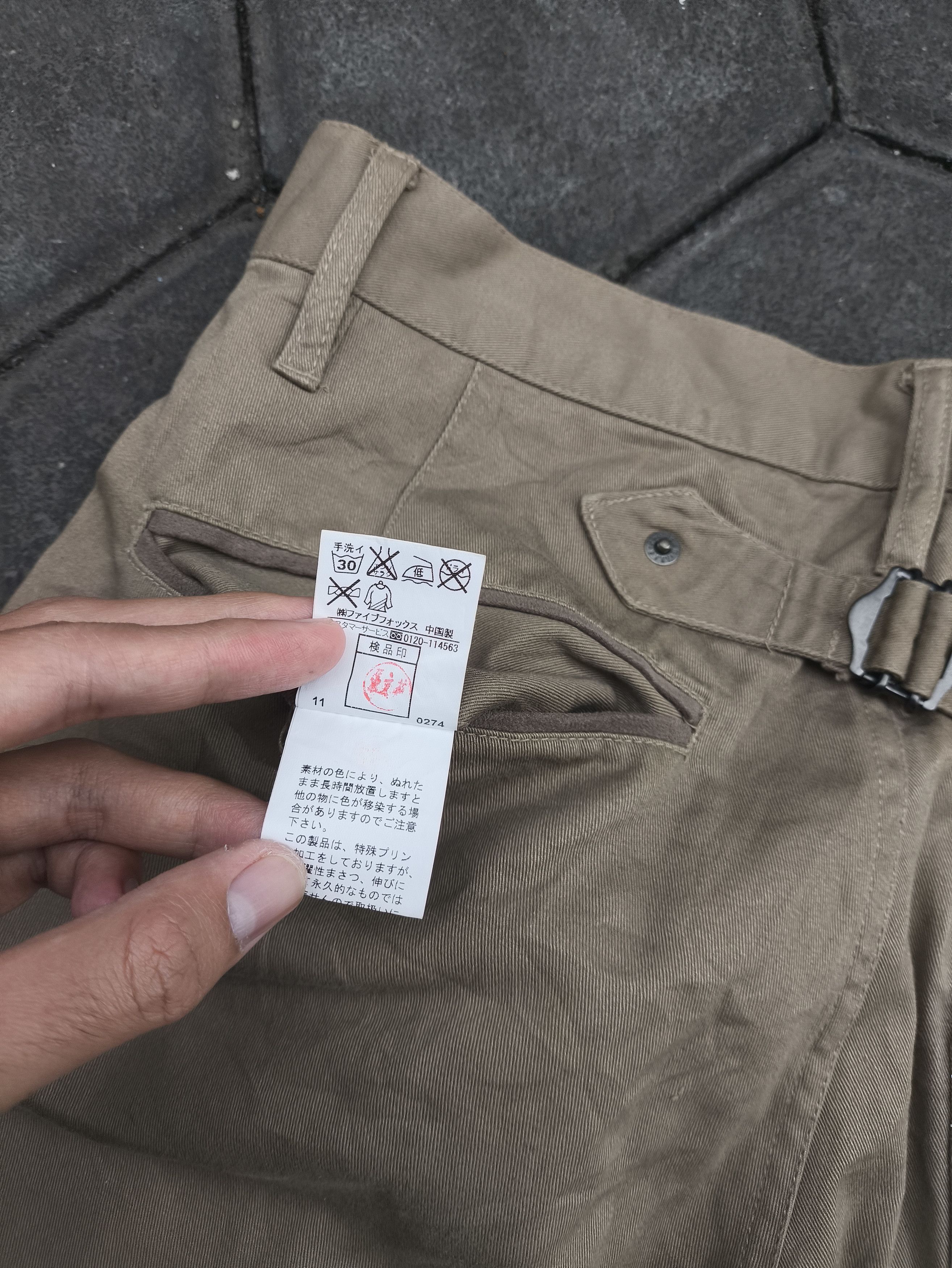 Le Grande Bleu (L.G.B.) PPFM Chino pants buckle back Size US 31 - 5 Thumbnail