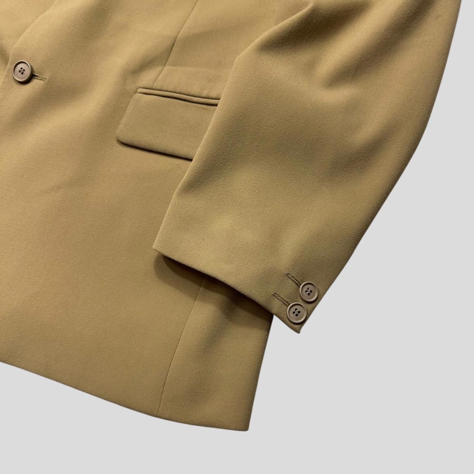 Versace Versace Jeans Couture 00’s Camel Rayon Blazer Jacket - M/L Size US L / EU 52-54 / 3 - 5 Thumbnail