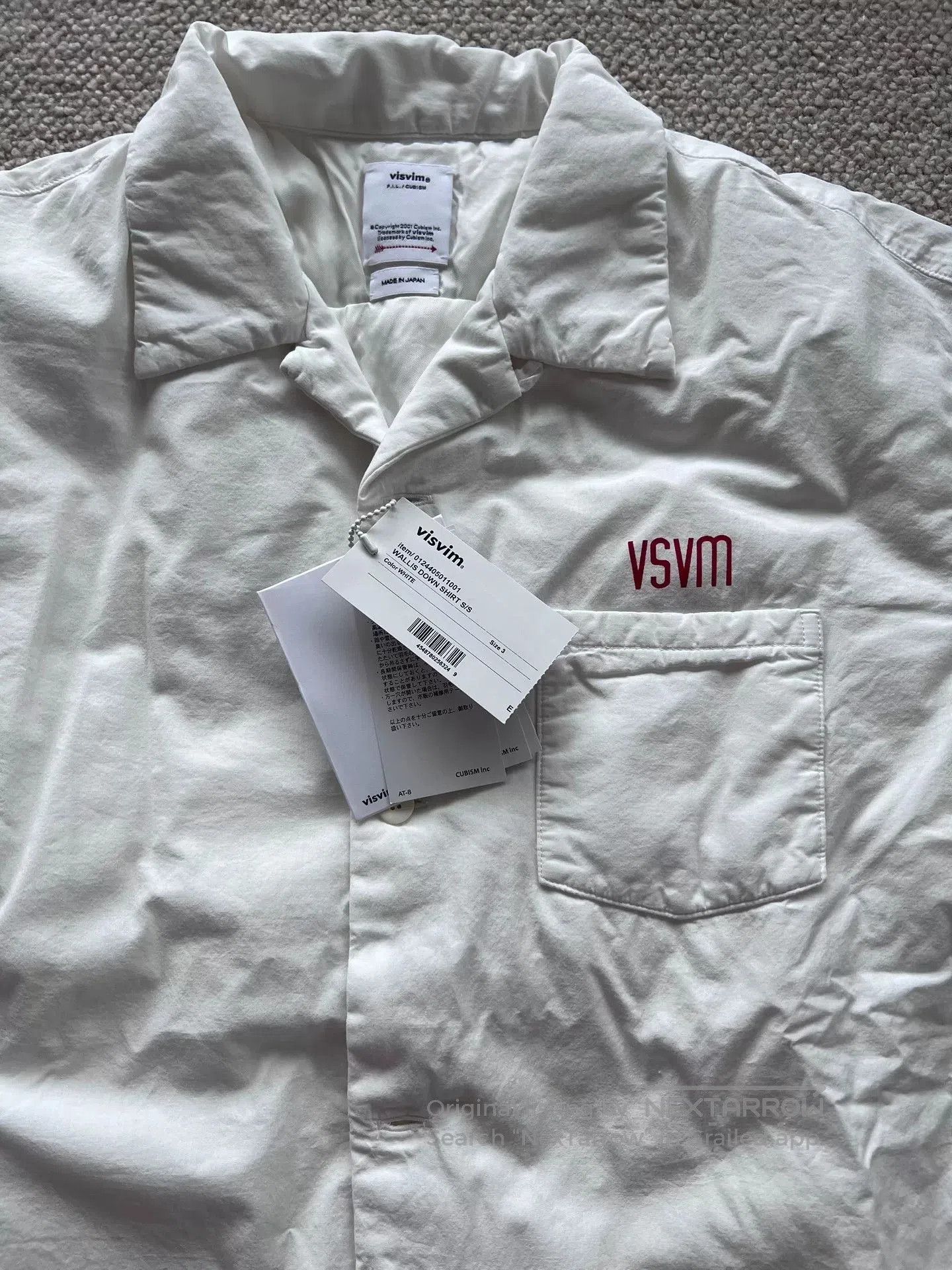 Visvim visvim wallis down shirt short sleeve. Size US M / EU 48-50 / 2 - 3 Thumbnail
