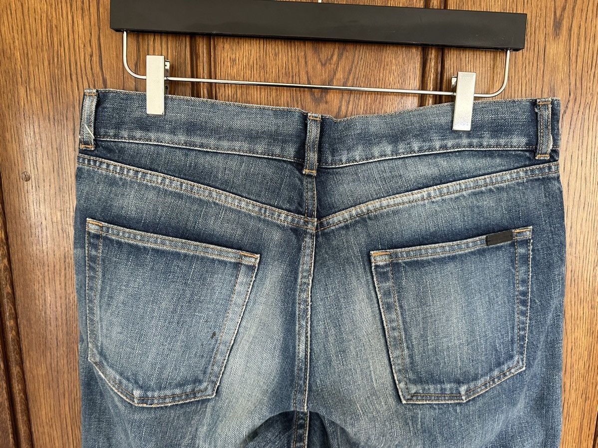 Saint Laurent Paris SS21 $890 Saint Laurent selvedge blue denim jeans 32 Size US 32 / EU 48 - 19 Thumbnail