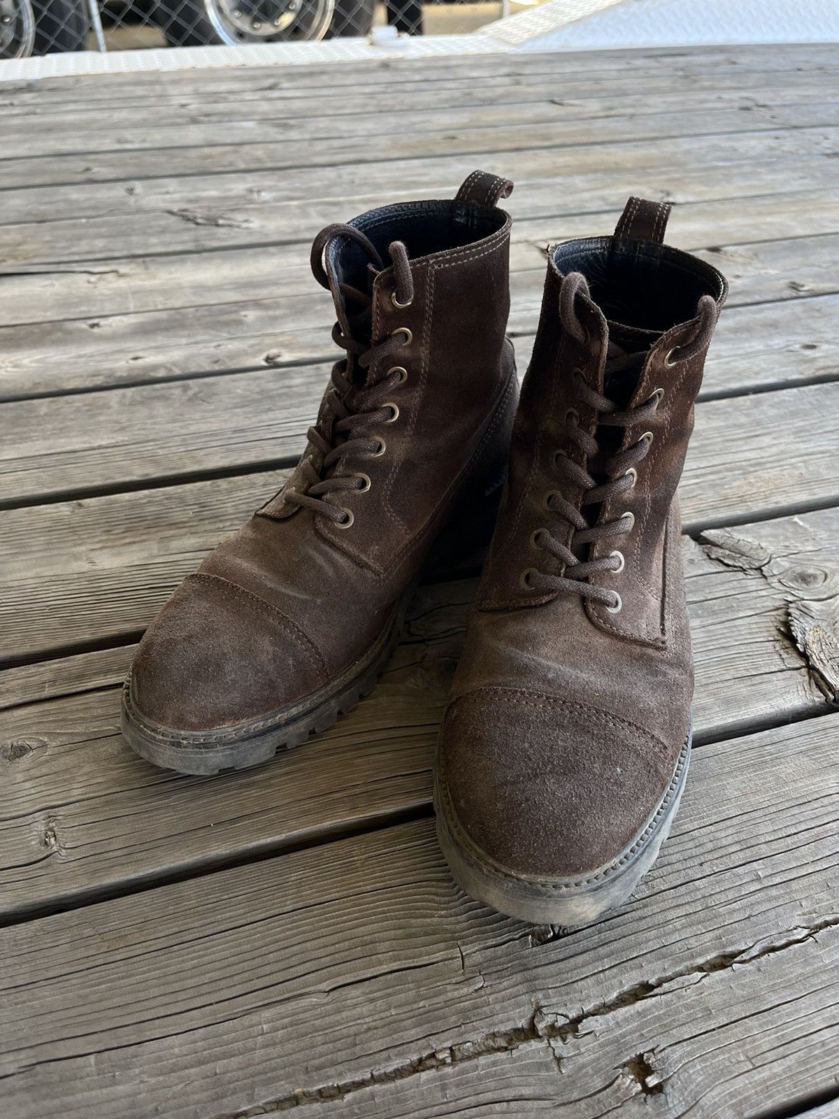 Belstaff Belstaff Alperton Suede Boots Size US 8 / EU 41 - 1 Thumbnail