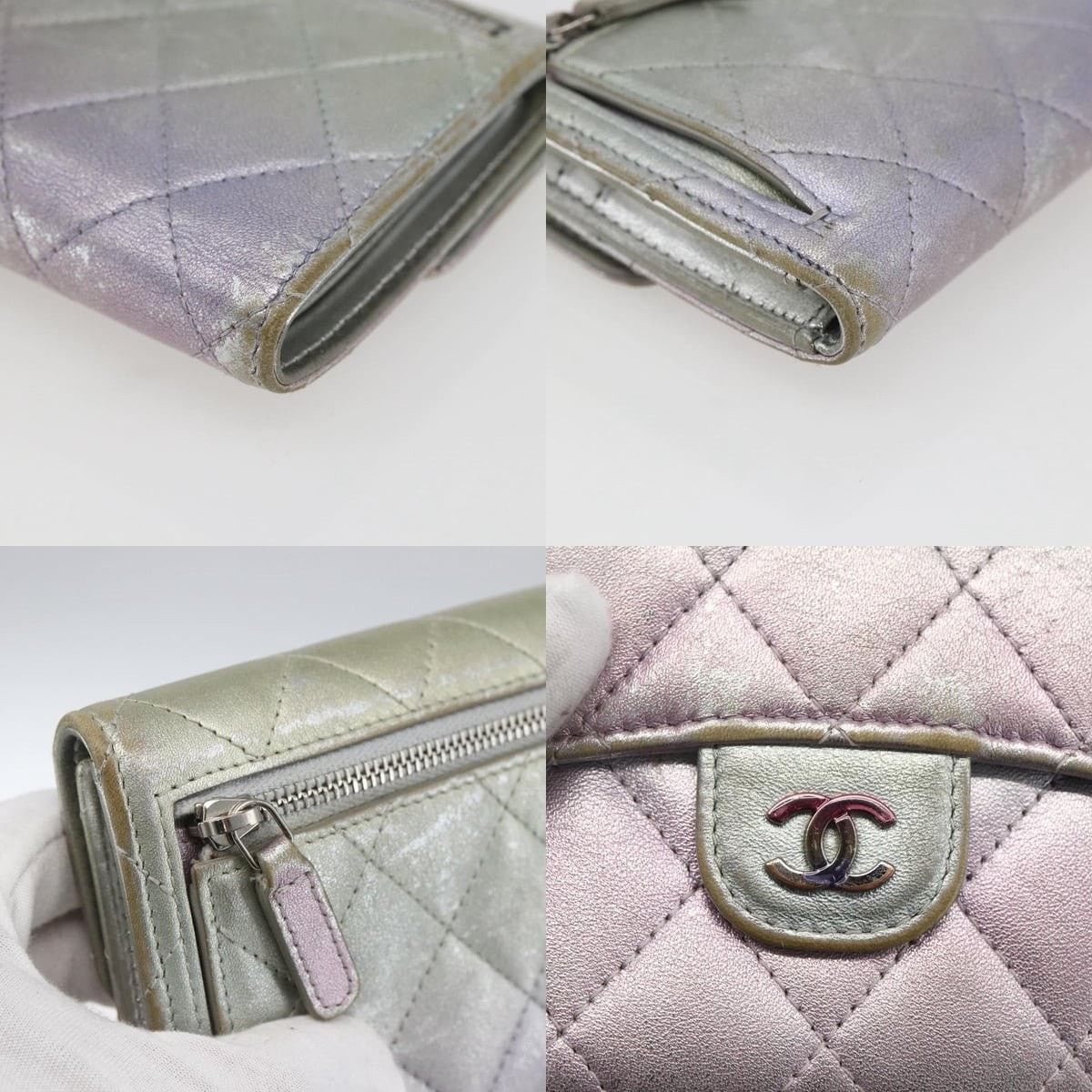 Chanel Chanel Matelasse Coco Mark Bifold Wallet Size ONE SIZE - 6 Thumbnail