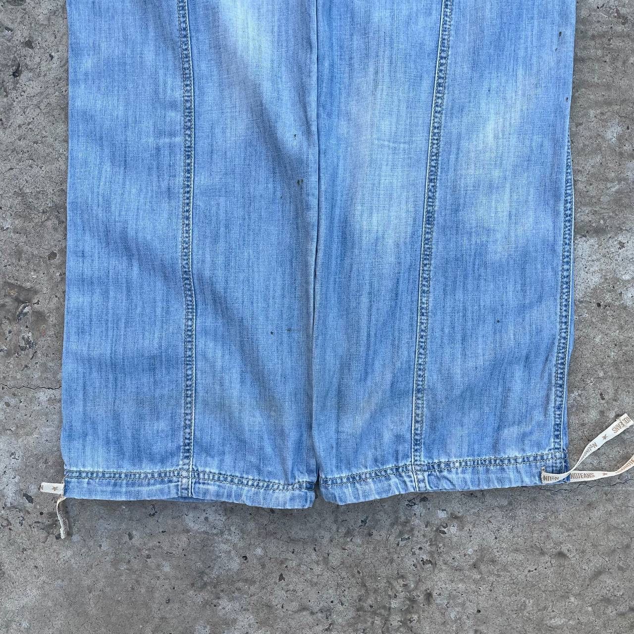 Le Grande Bleu (L.G.B.) VTG Women’s With a Low Seat Jeans Multi-pocket Y2K Grunge Size 28" / US 6 / IT 42 - 9 Thumbnail