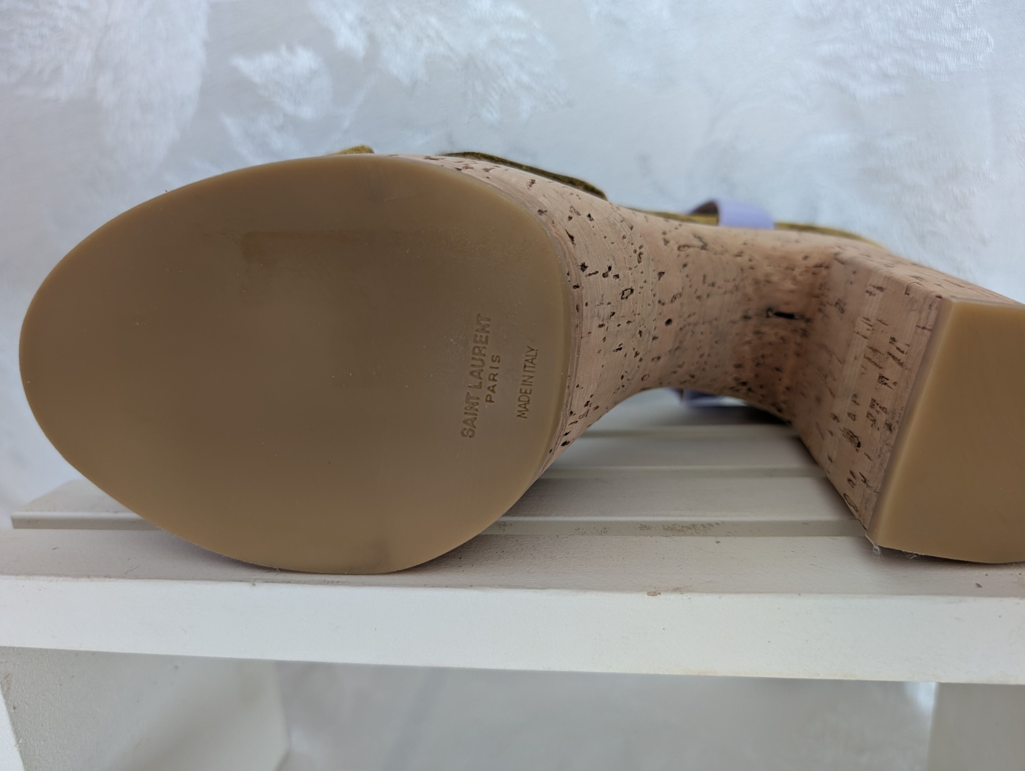 Saint Laurent Paris Saint Laurent Bianca St. Heaven Knot Platform Sandal NEW Size US 11 / IT 41 - 5 Thumbnail