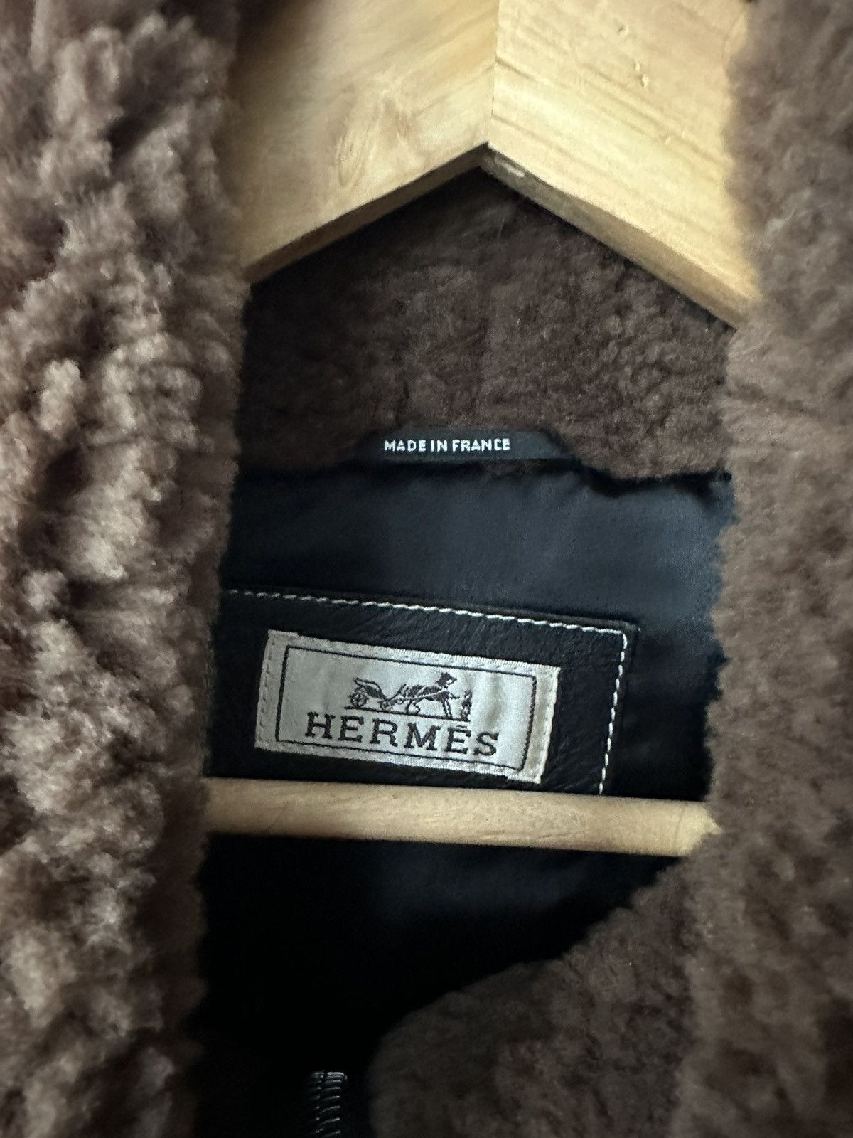 Hermes $8500 Hermes Sherpa Quarter Zip Navy Size US M / EU 48-50 / 2 - 6 Thumbnail