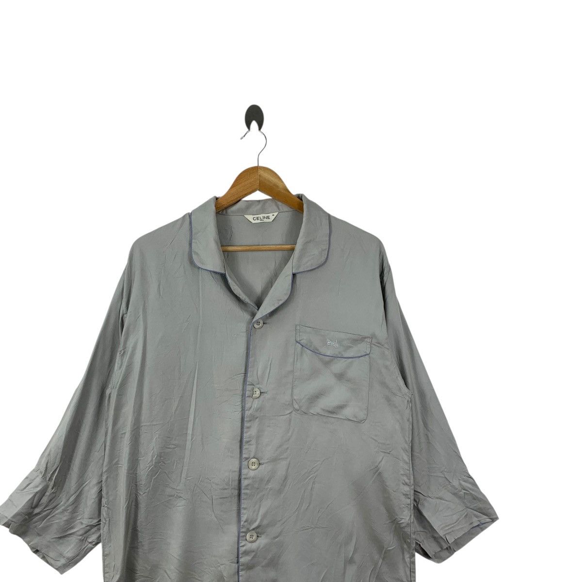 Celine Vintage CELINE PARIS Hedi Slimane Collection Baggy Tee Size M / US 6-8 / IT 42-44 - 2 Thumbnail