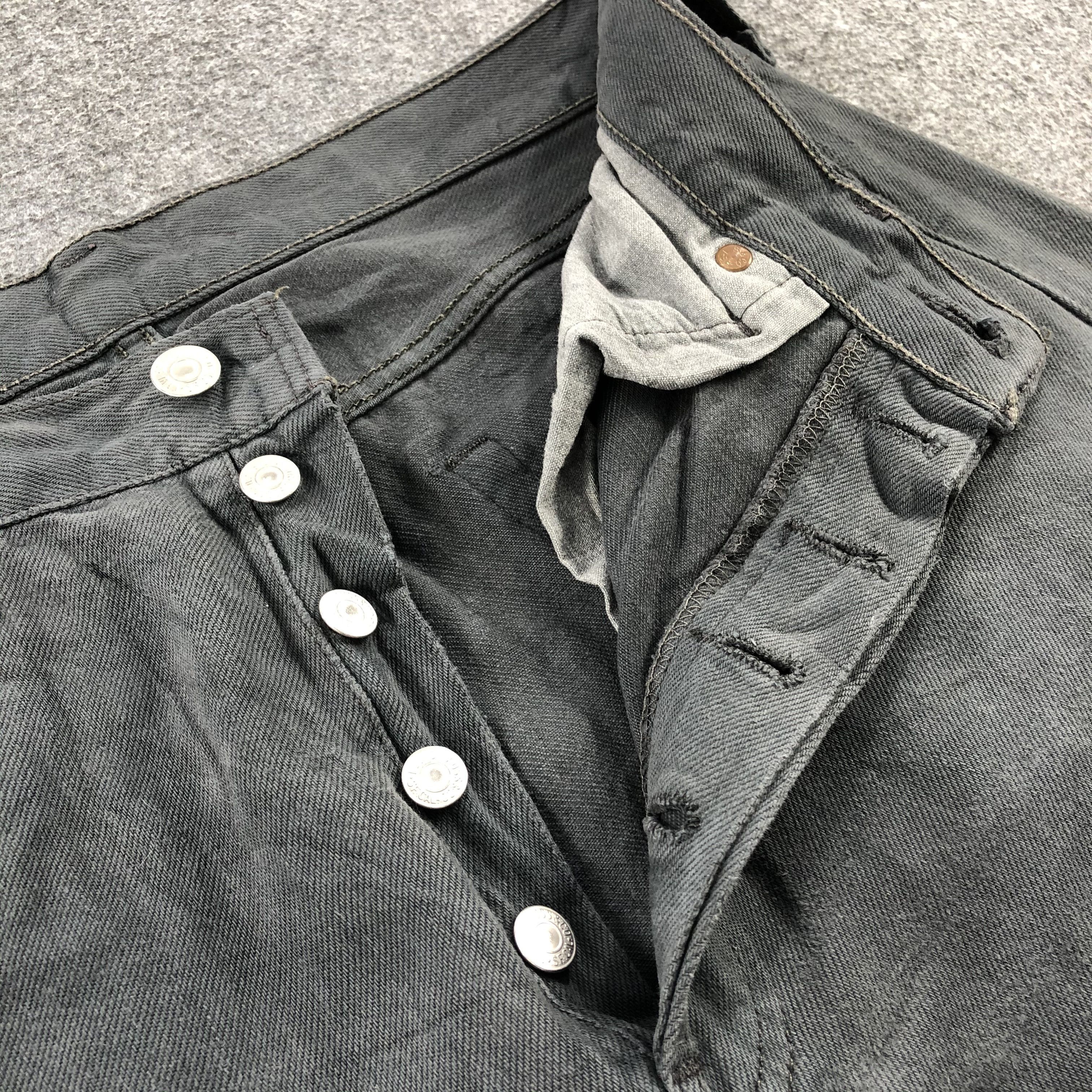 Levi's Vintage 90s Faded Black Levis 501 Jeans-JM1607 Size US 31 - 10 Thumbnail