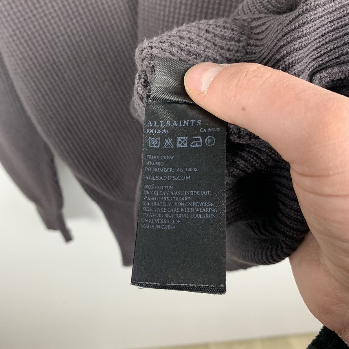 Allsaints Allsaints Trias Crew Sweater Cotton Men’s Size Medium Brown Size US M / EU 48-50 / 2 - 16 Thumbnail