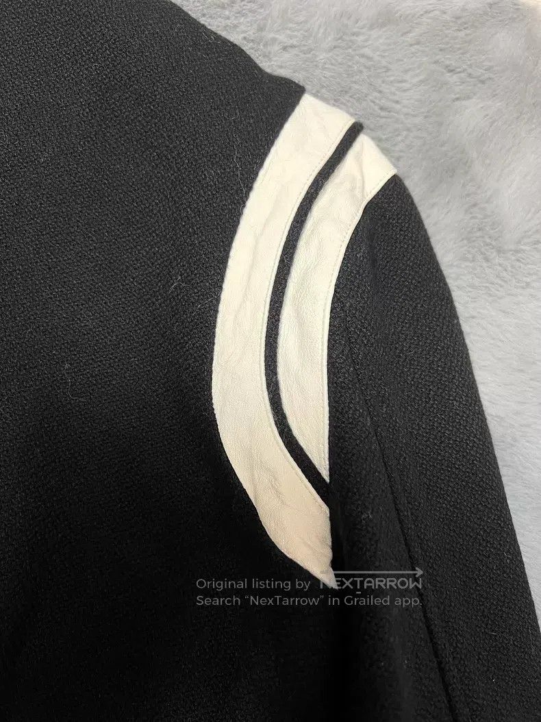 Saint Laurent Paris Saint Laurent Paris Black and White Sheep Leather Patch Wo Size US M / EU 48-50 / 2 - 6 Thumbnail