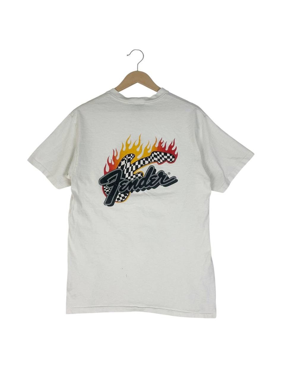 Fender Vintage 90s Guitar Fender Art/ Checkered Flame Style Size US L / EU 52-54 / 3 - 1 Thumbnail