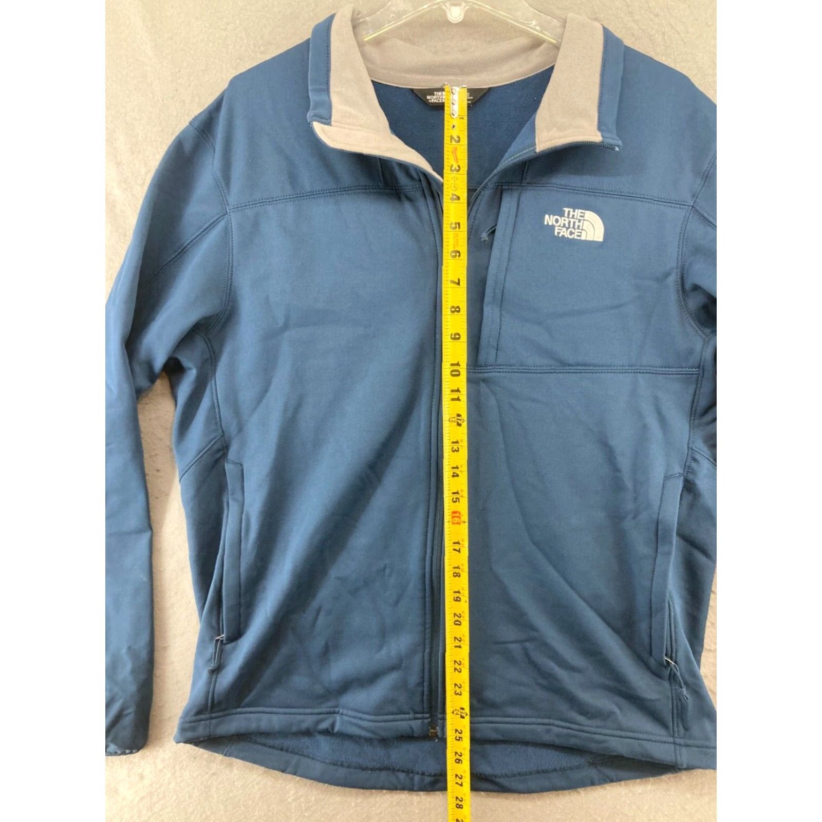 The North Face North Face Mens Jacket Blue Large Full Zip Size US L / EU 52-54 / 3 - 3 Thumbnail