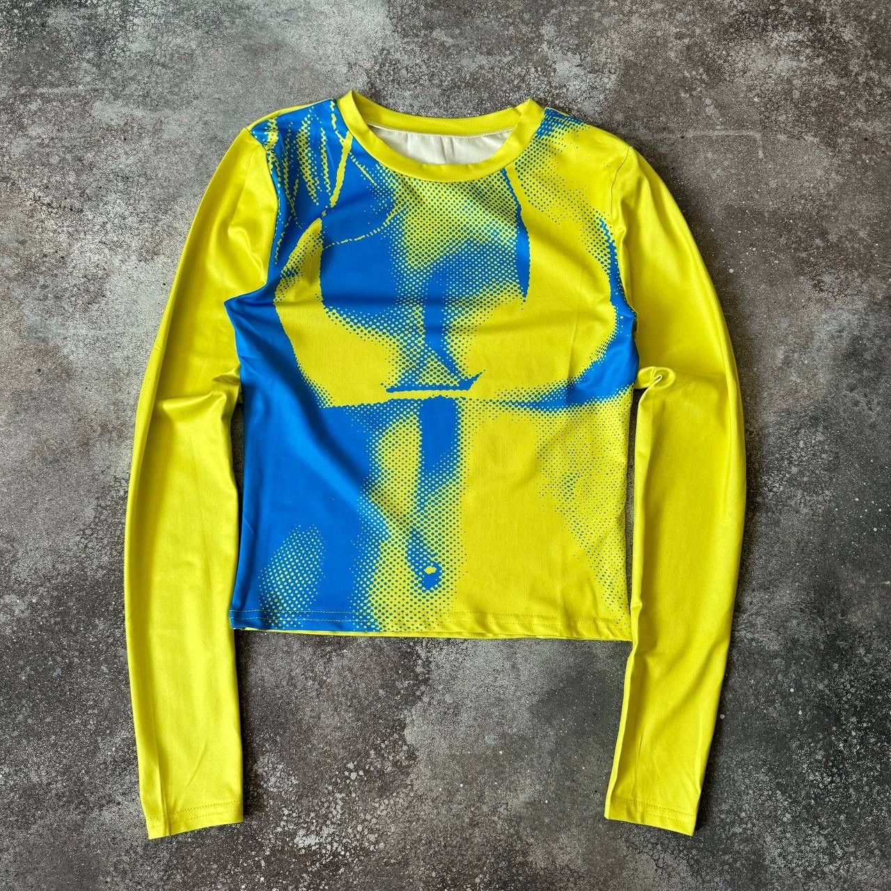 20471120 Sexy Boobs Y2K Long Sleeve (Vivienne westwood vibe) Size S / US 4 / IT 40 - 1 Thumbnail