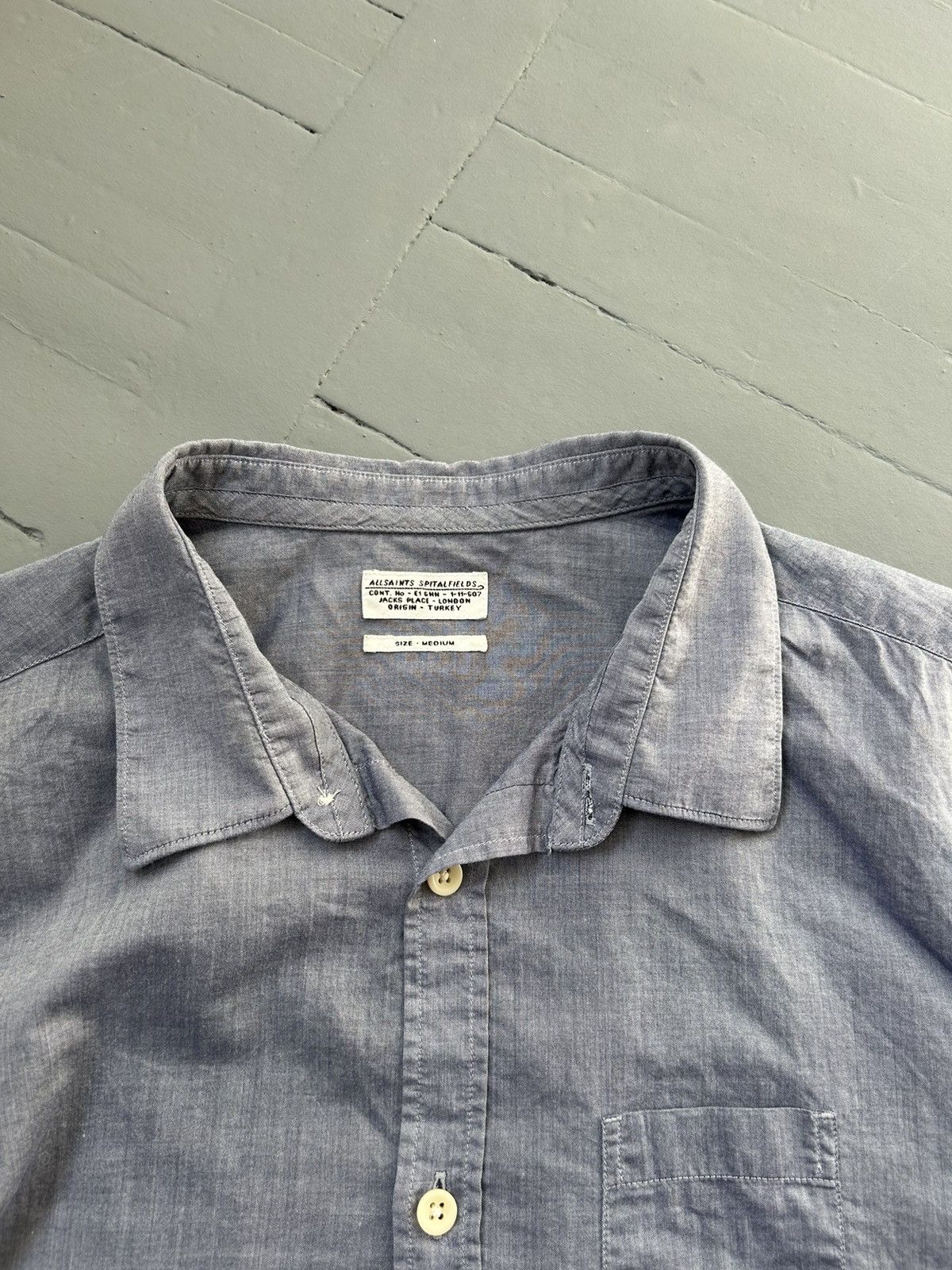 Allsaints All saints cotton shirt Size US M / EU 48-50 / 2 - 5 Thumbnail