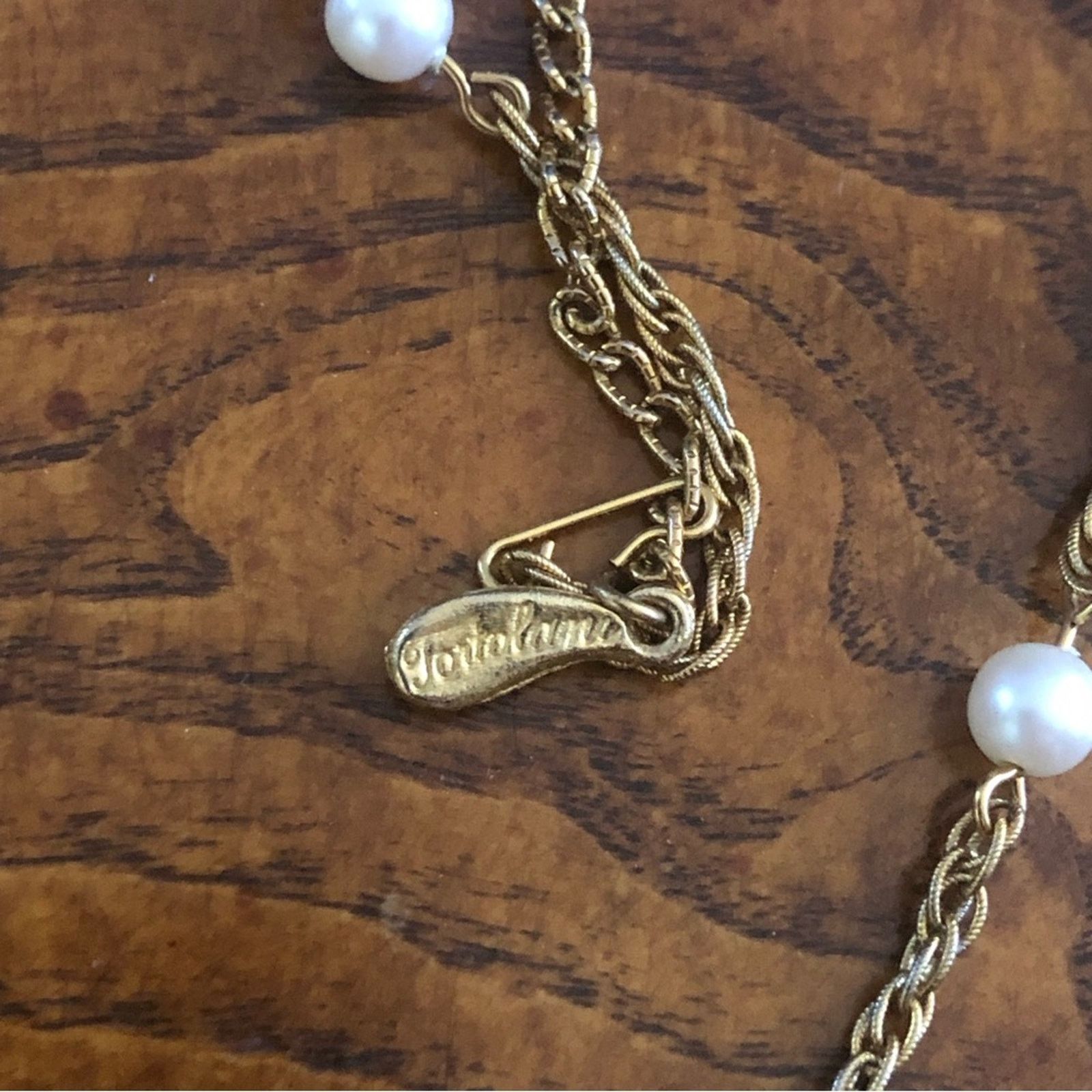 Vintage Vintage 1970’s Tortolani Crislu triangle pendant necklace Size ONE SIZE - 12 Thumbnail