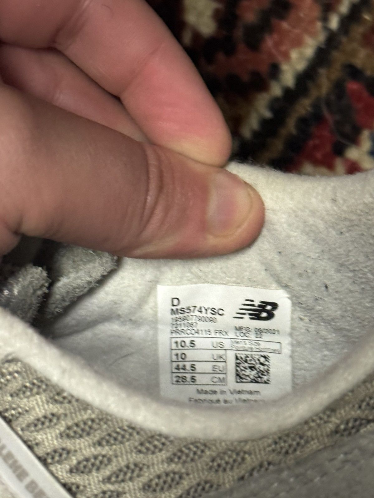 New Balance × Salehe Bembury Salehe Bembury x New Balance 574 YURT Shark Skin Size US 10.5 / EU 43-44 - 9 Thumbnail