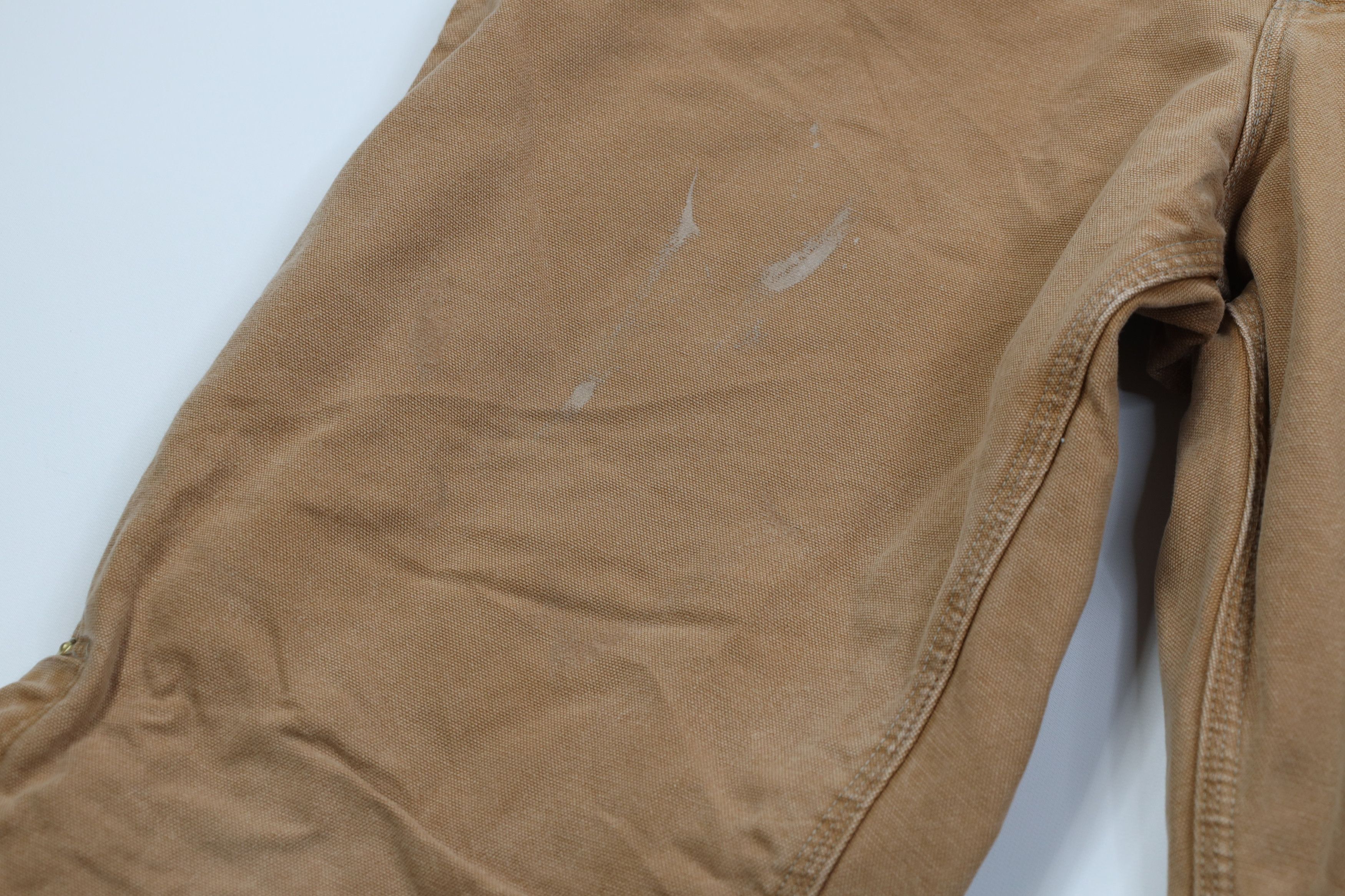 Carhartt Vintage 90s Carhartt Canvas Wide Leg Pants Duck Brown USA Size US 38 / EU 54 - 5 Thumbnail