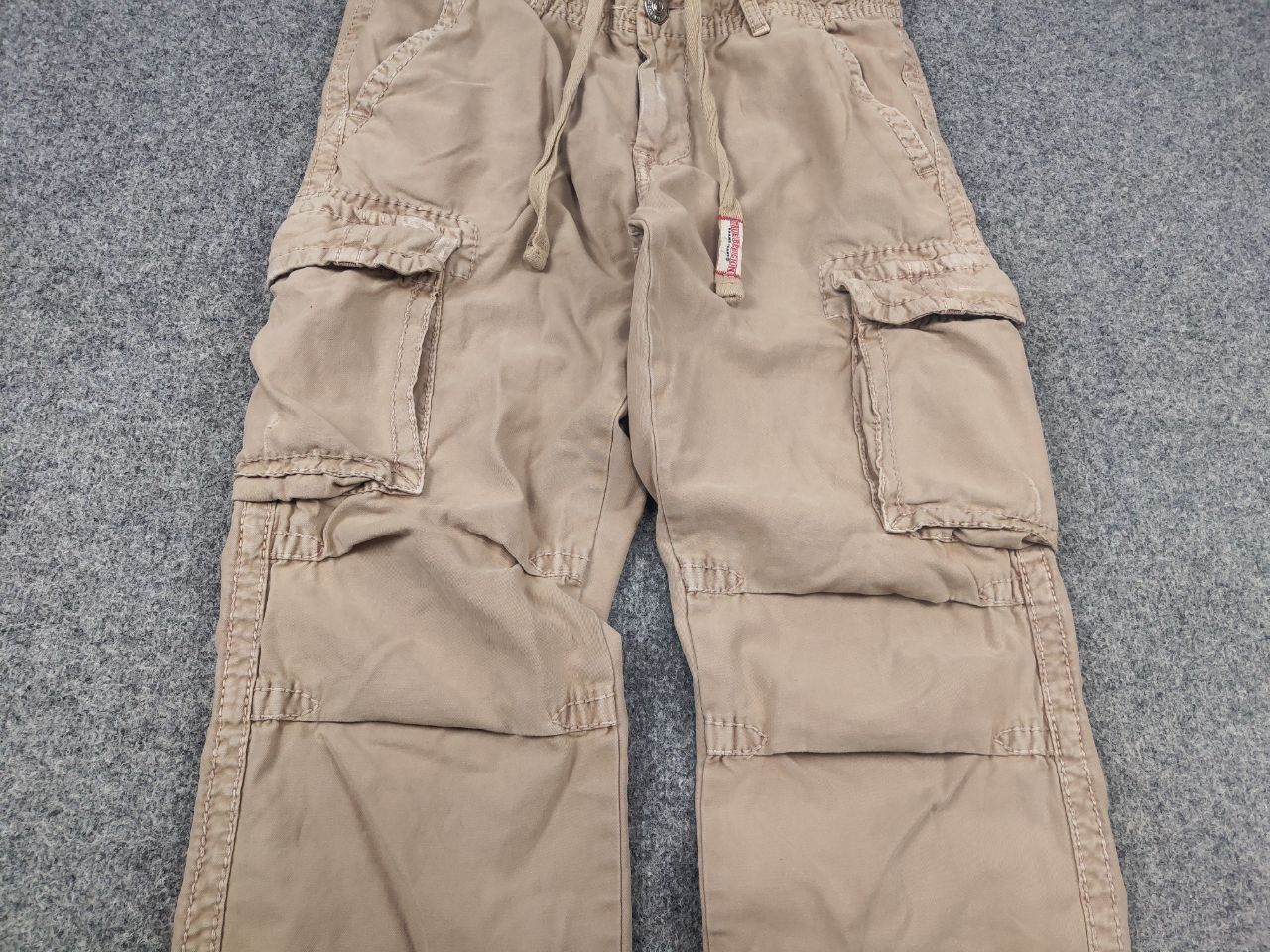 True Religion Vintage True Religion embroidered Faded Cargo Pants Supreme Size US 34 / EU 50 - 9 Thumbnail