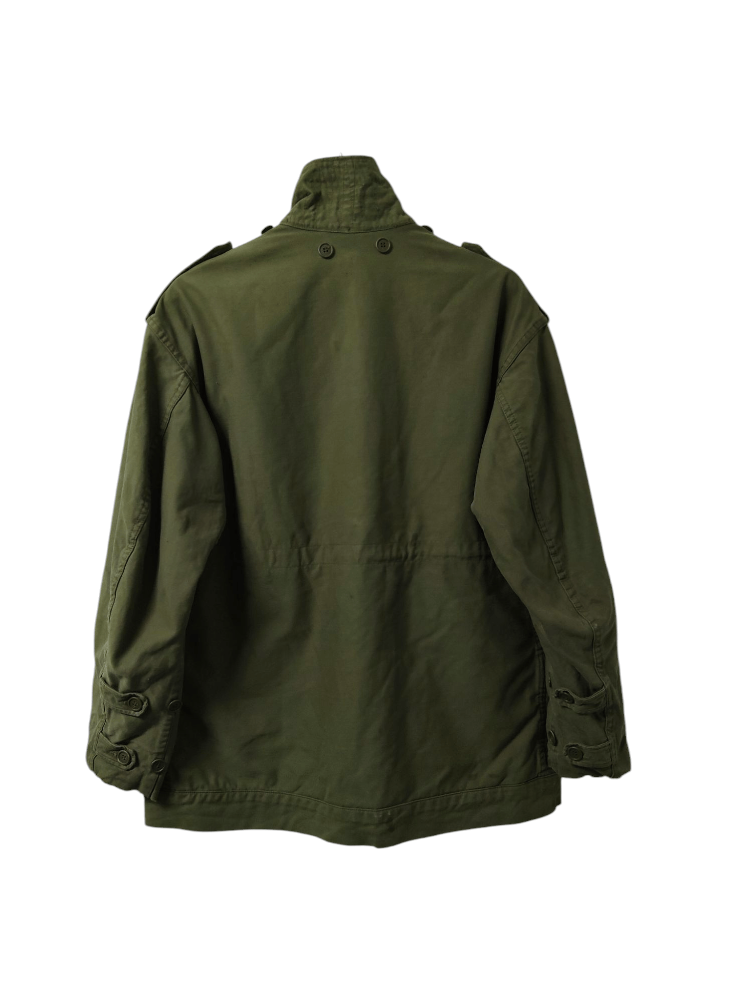 Vintage vintage 70s dutch military seyntex jacket Size US L / EU 52-54 / 3 - 2 Thumbnail