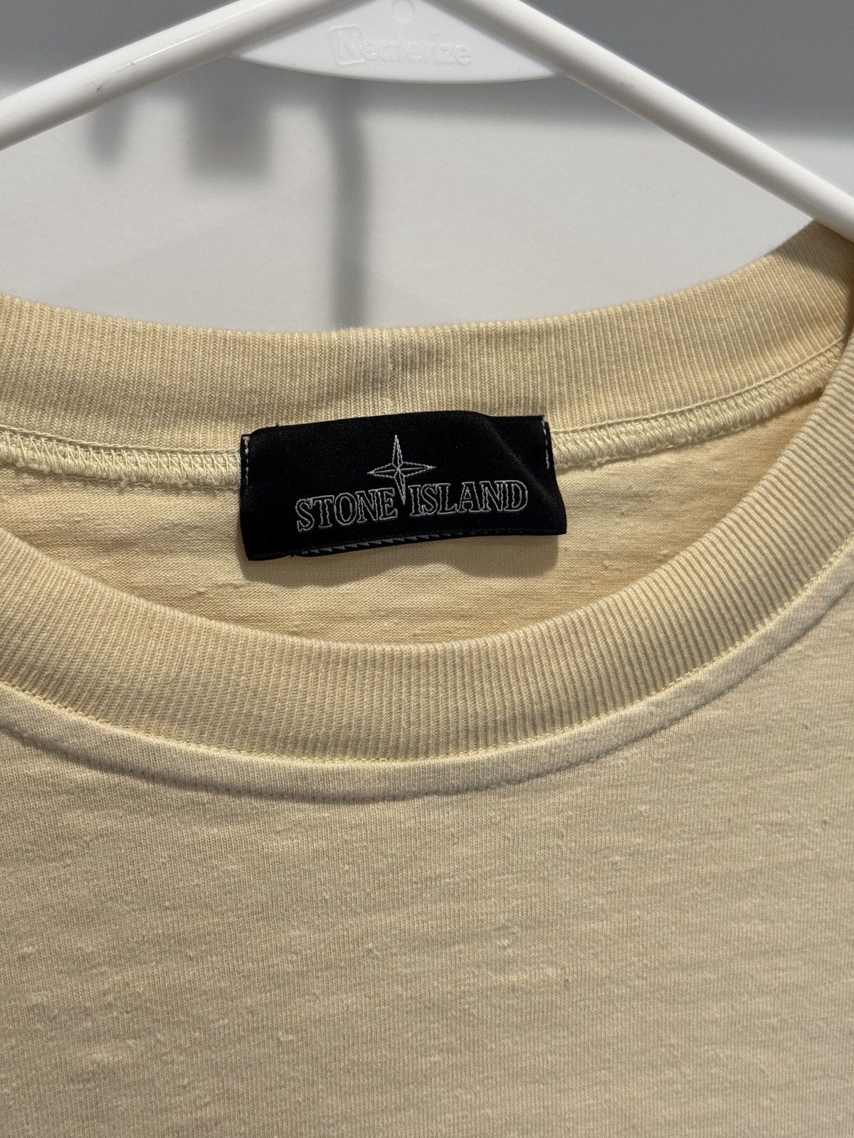 Stone Island Stone Island Ghost Collection LS Cover Up Beige Size L Size US L / EU 52-54 / 3 - 6 Thumbnail