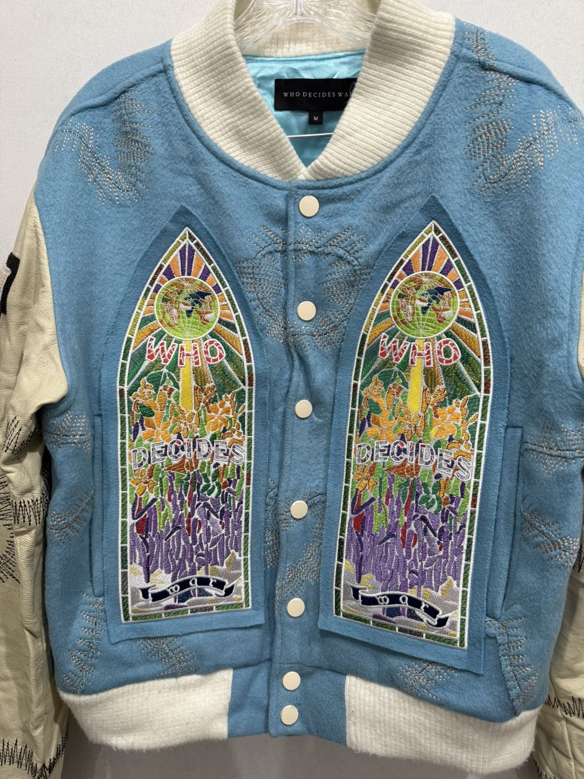 Who Decides War WHO DECIDES WAR Namesake Varsity Jacket Size US M / EU 48-50 / 2 - 2 Thumbnail