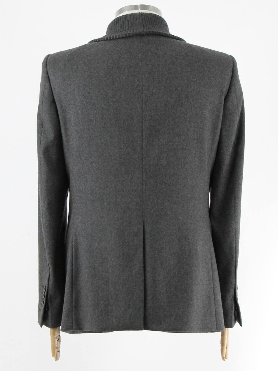 Cortigiani CORTIGIANI Wool gray jacket Size 50R - 3 Thumbnail