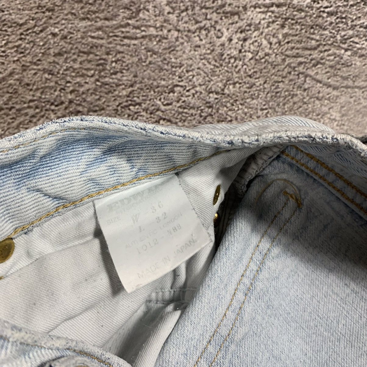 Vintage Vintage 90s Edwin Light Wash Baggy Jeans Archive Japanese 36 Size US 36 / EU 52 - 9 Thumbnail