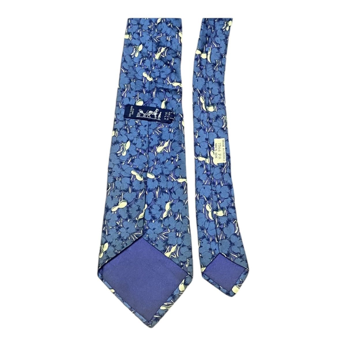 Designer × Hermes × Vintage Hermes Paris Silk Tie 7366 PA Size ONE SIZE - 4 Thumbnail