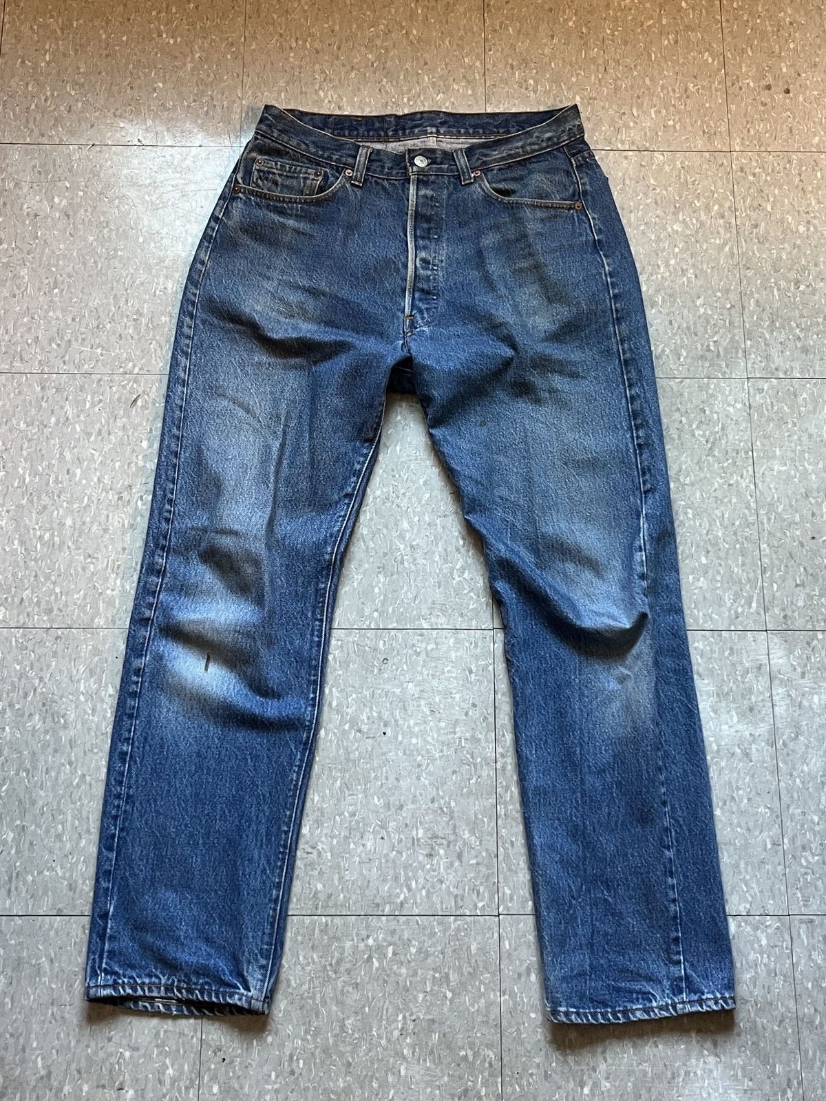 Levi's × Vintage Late 90s Levi’s 501s Size US 32 / EU 48 - 1 Thumbnail