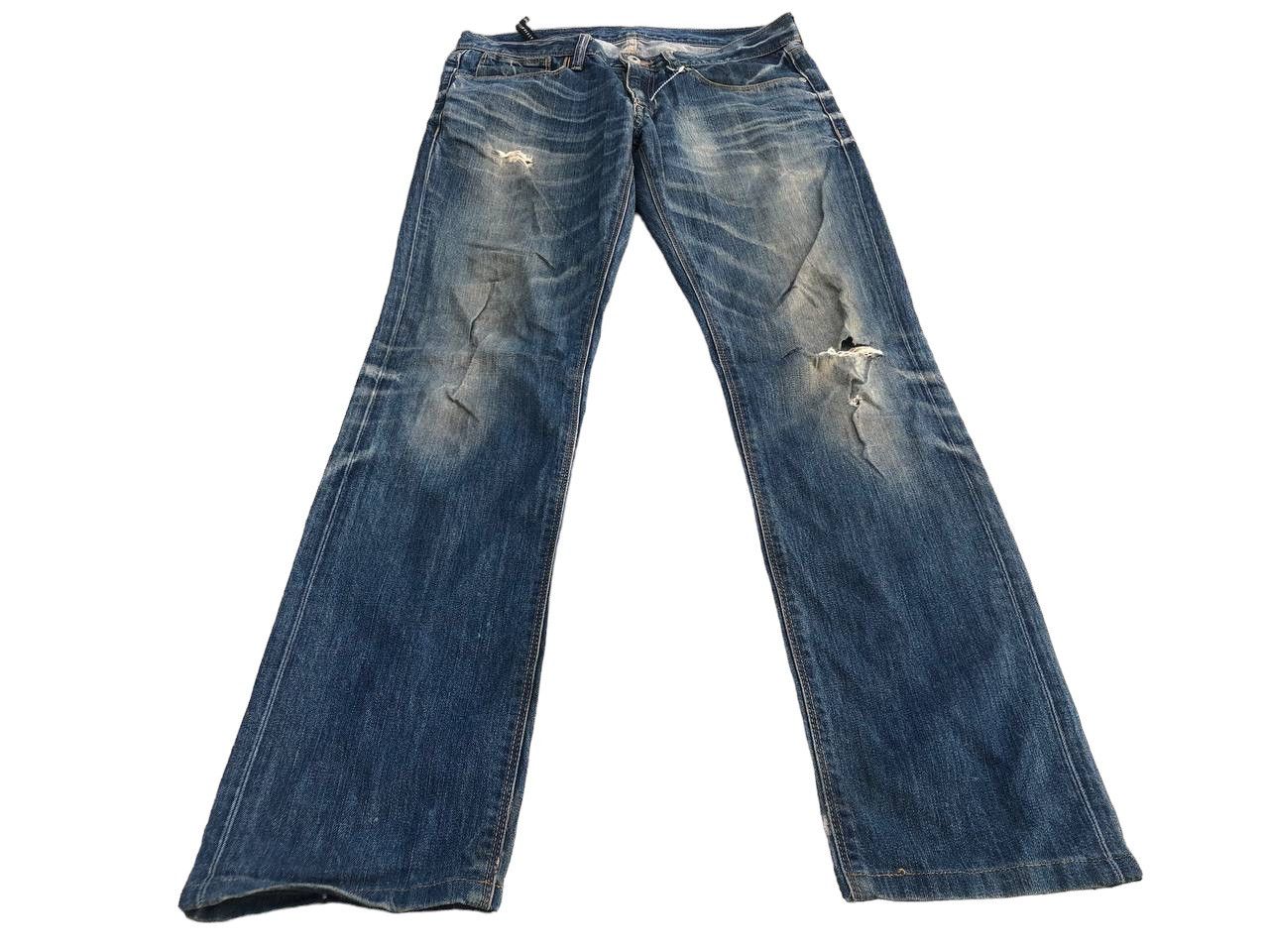 Black Barrett × Neil Barrett BLACK BARRET BY NEIL BARRET DISTRESSED DENIM Size US 32 / EU 48 - 3 Thumbnail