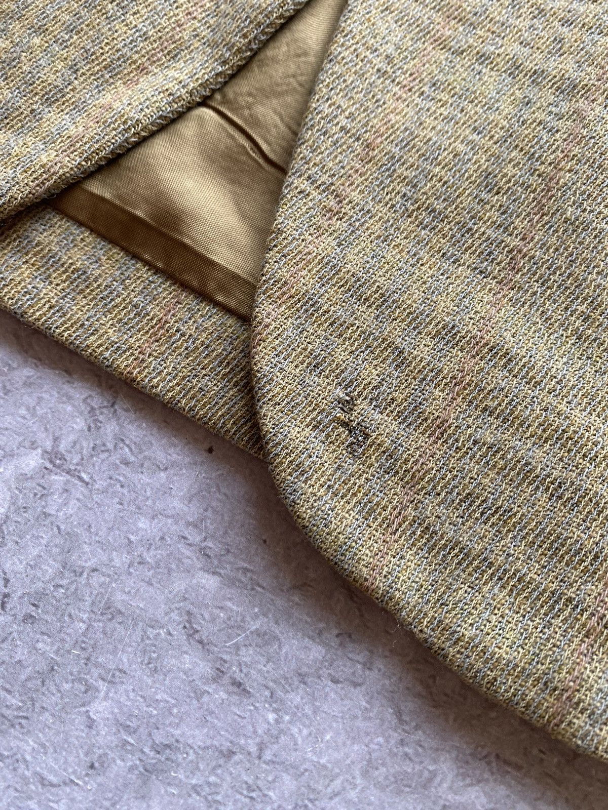 Jil Sander Vintage Jil Sander Wool Blend Nova Check Viskose Blazer Size XS / US 0-2 / IT 36-38 - 8 Thumbnail
