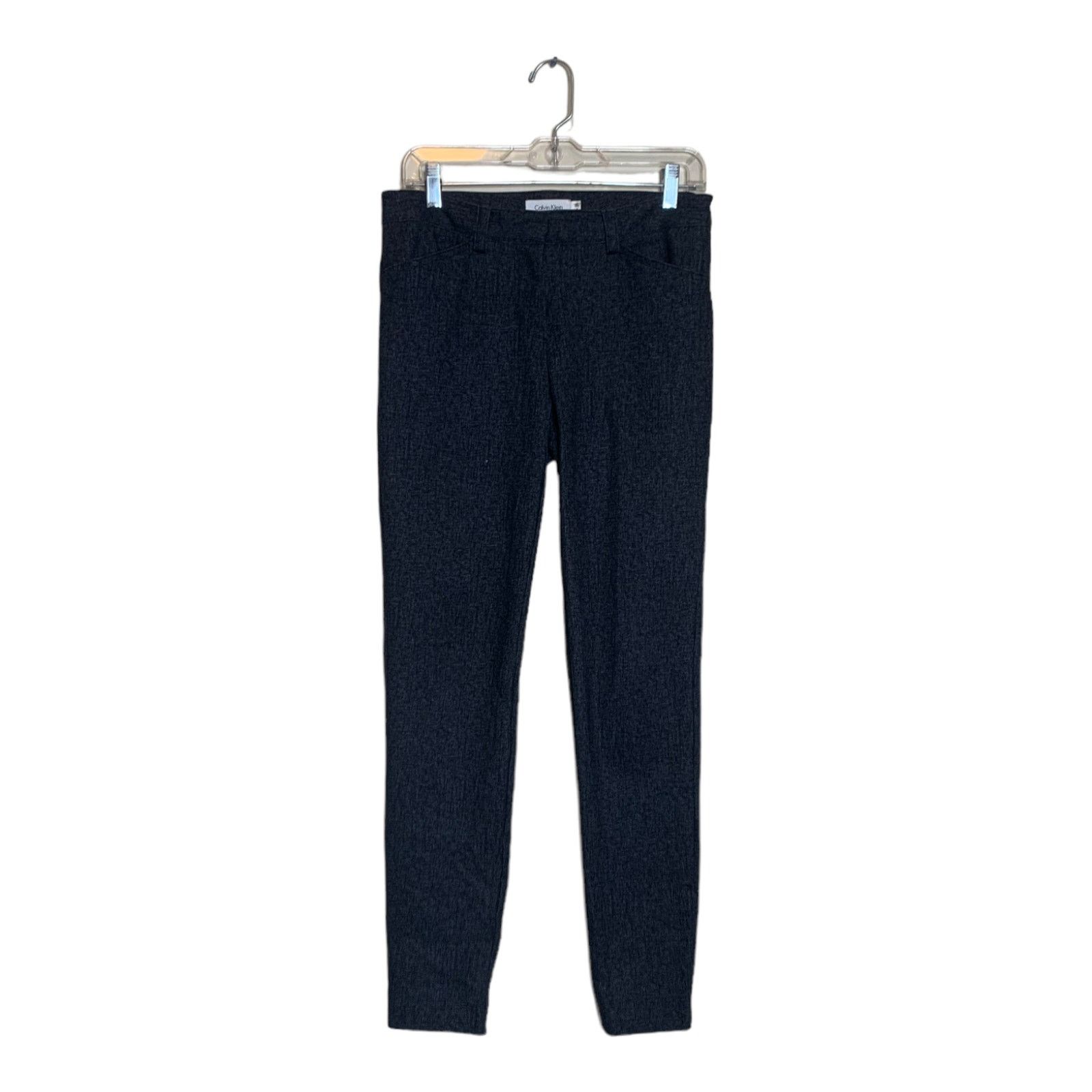 Calvin Klein Calvin Klein grayish blue stretch skinny pants size 4 Size 27" / US 4 / IT 40 - 1 Thumbnail