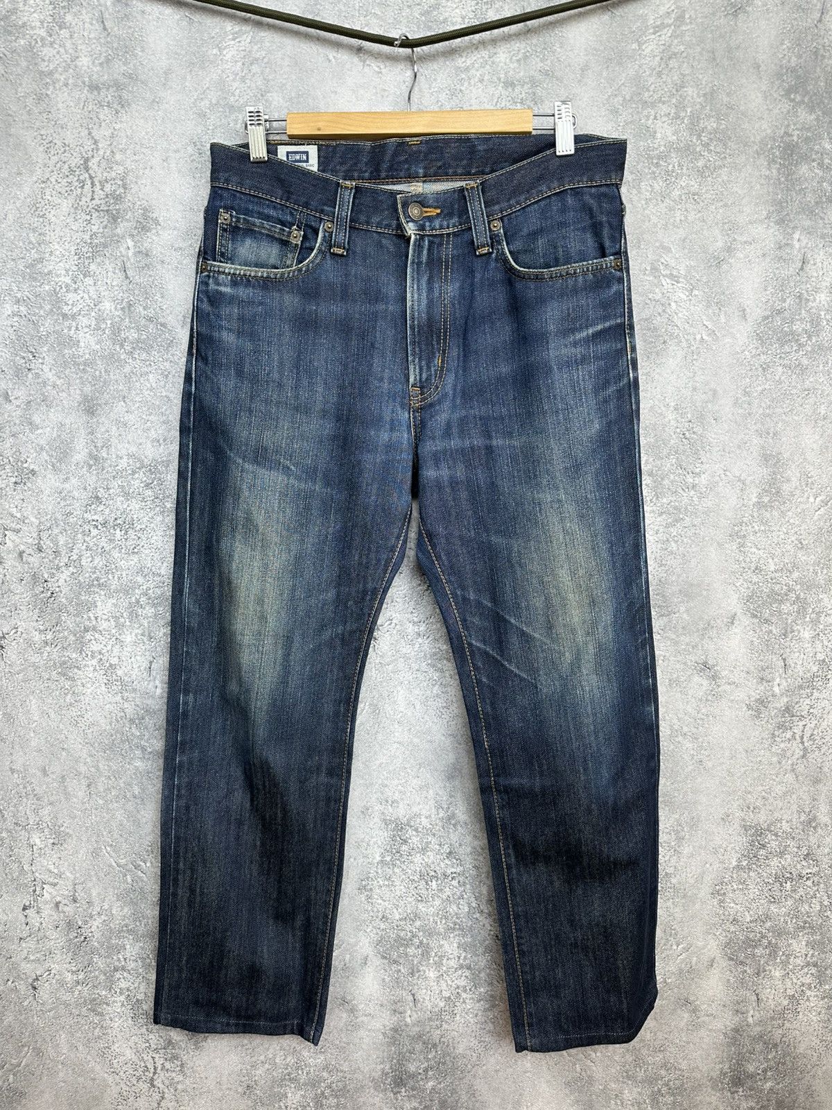 EDWIN 402 Made in Japan Denim Jeans Pants Wash Straight Fi
