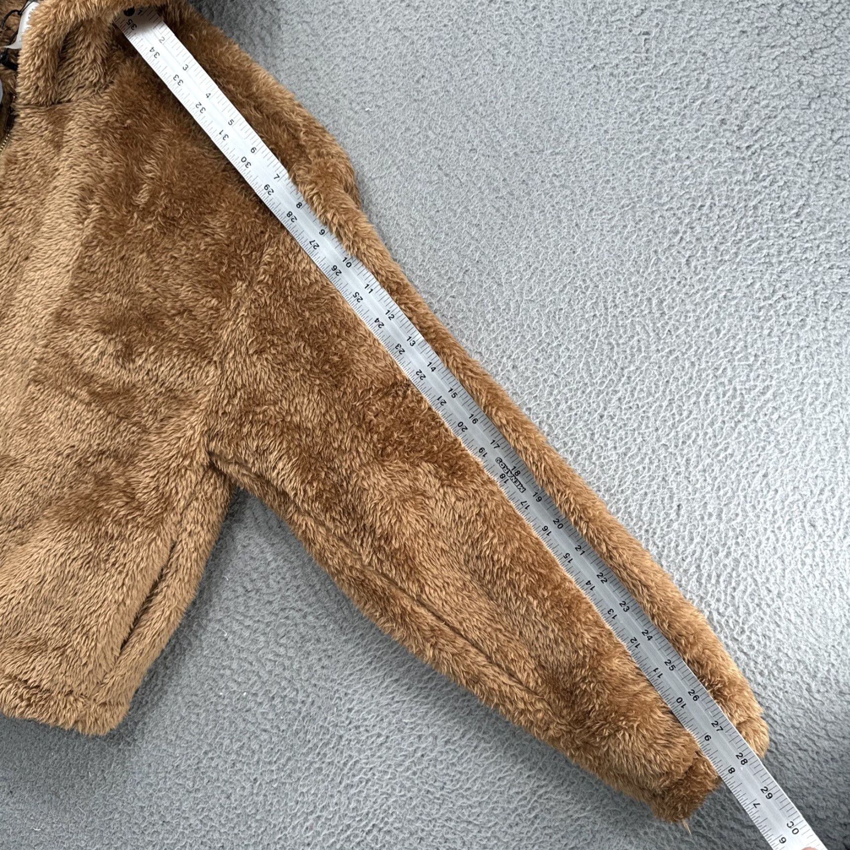 Vintage Sans Souci Brown Sherpa Full Zip Hoodie Sweatshirt Women’s Size Small NEW Size S / US 4 / IT 40 - 7 Thumbnail