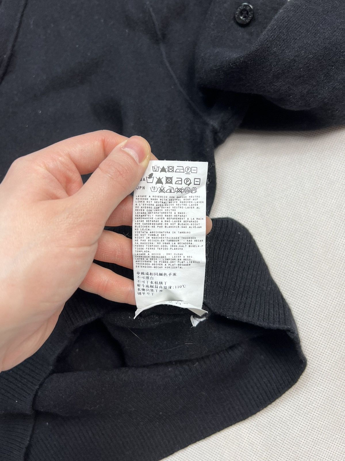 Stone Island × Vintage Sweater Stone Island Black Vintage Size XS / US 0-2 / IT 36-38 - 5 Thumbnail