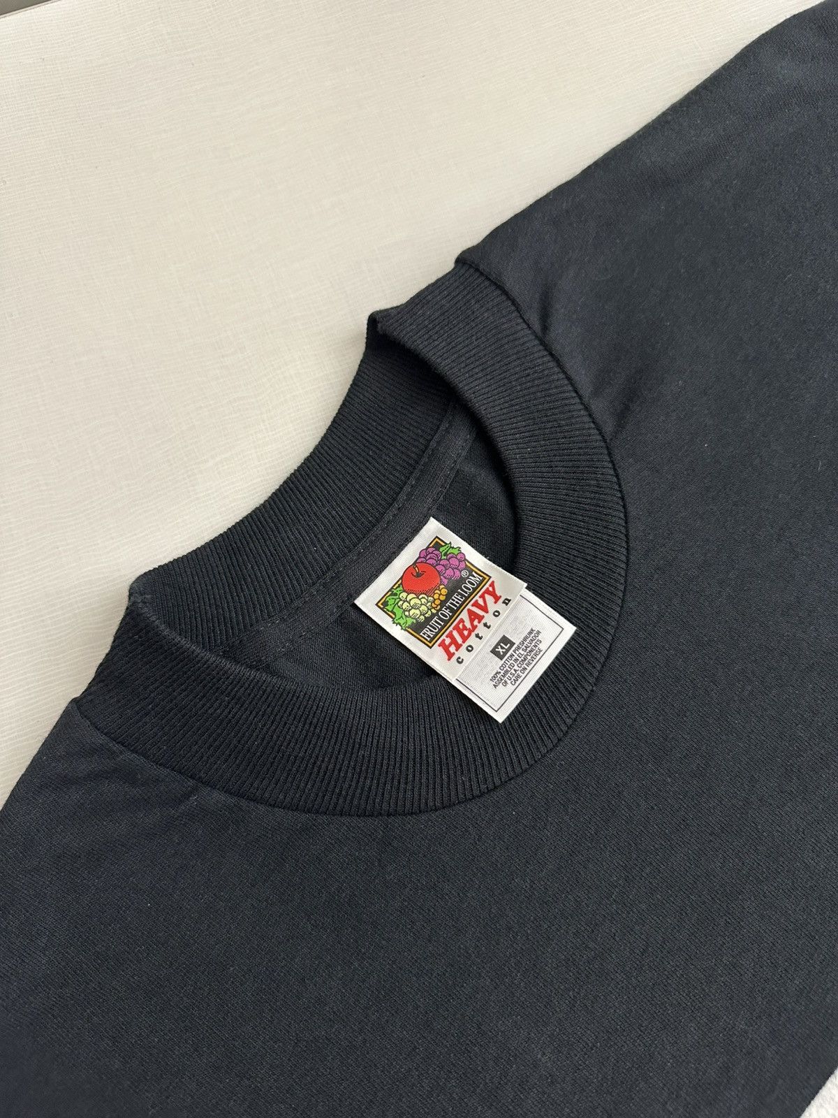 Fruit Of The Loom × Vintage Vintage 90s Mens XL Born Black Born Again Religious TShirt Size US XL / EU 56 / 4 - 3 Thumbnail