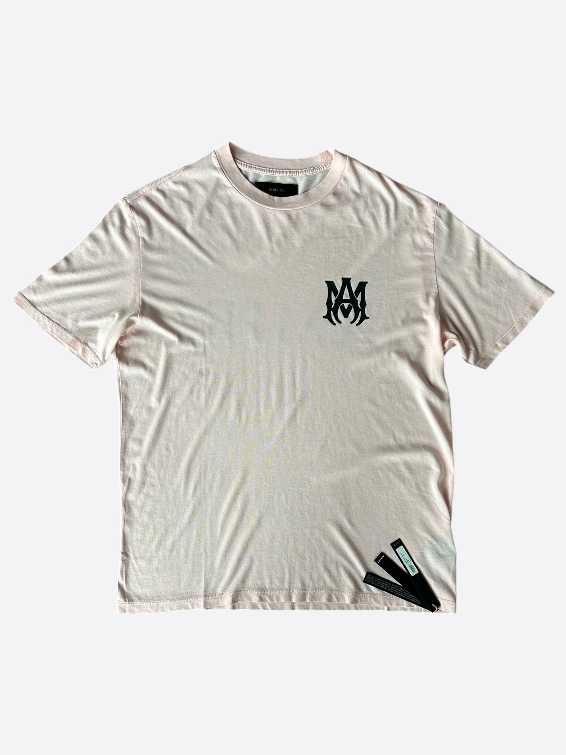 Amiri Amiri Pink & White MA Core Logo T-Shirt Size US XXL / EU 58 / 5 - 1 Thumbnail