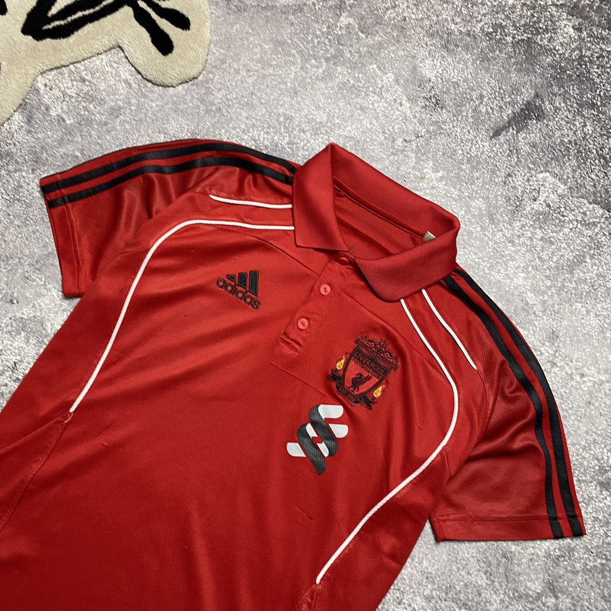 Adidas Vintage Adidas Liverpool 2010 Rare red Team soccer jersey Size US S / EU 44-46 / 1 - 2 Thumbnail