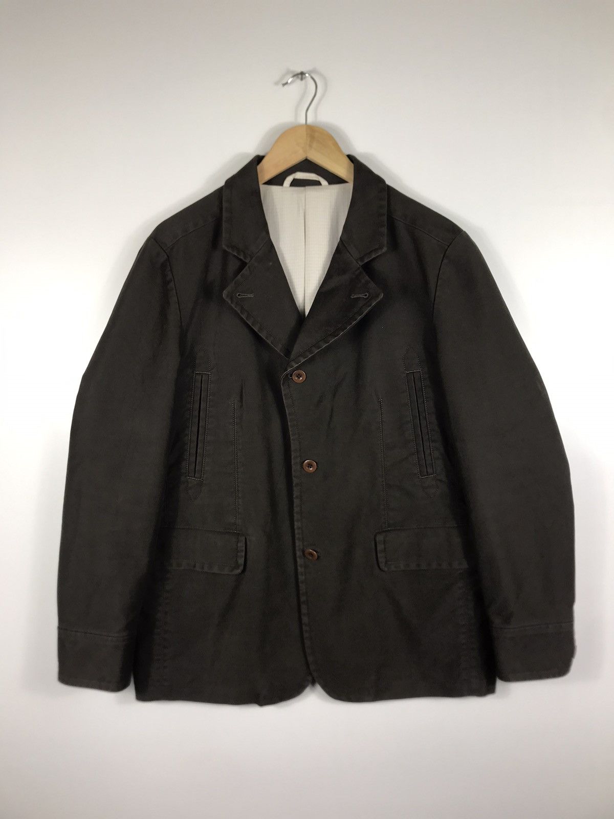 Japanese Brand ⚡️Vintage Isetan Men’s Single Breast Coat Jacket Size US L / EU 52-54 / 3 - 1 Thumbnail
