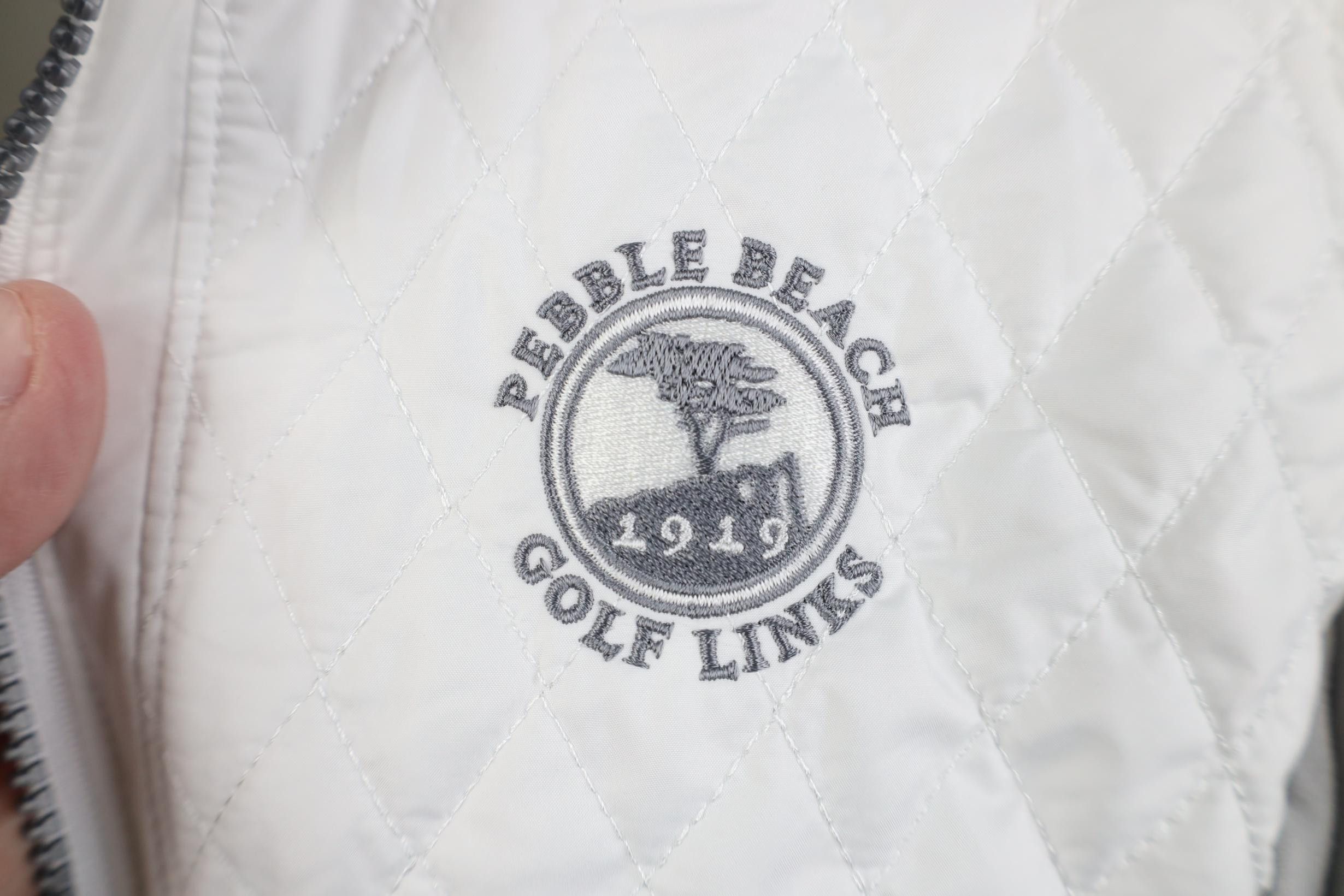 Vintage New Zero Restriction Beach Golf Links Quilted Jacket White Size S / US 4 / IT 40 - 4 Thumbnail