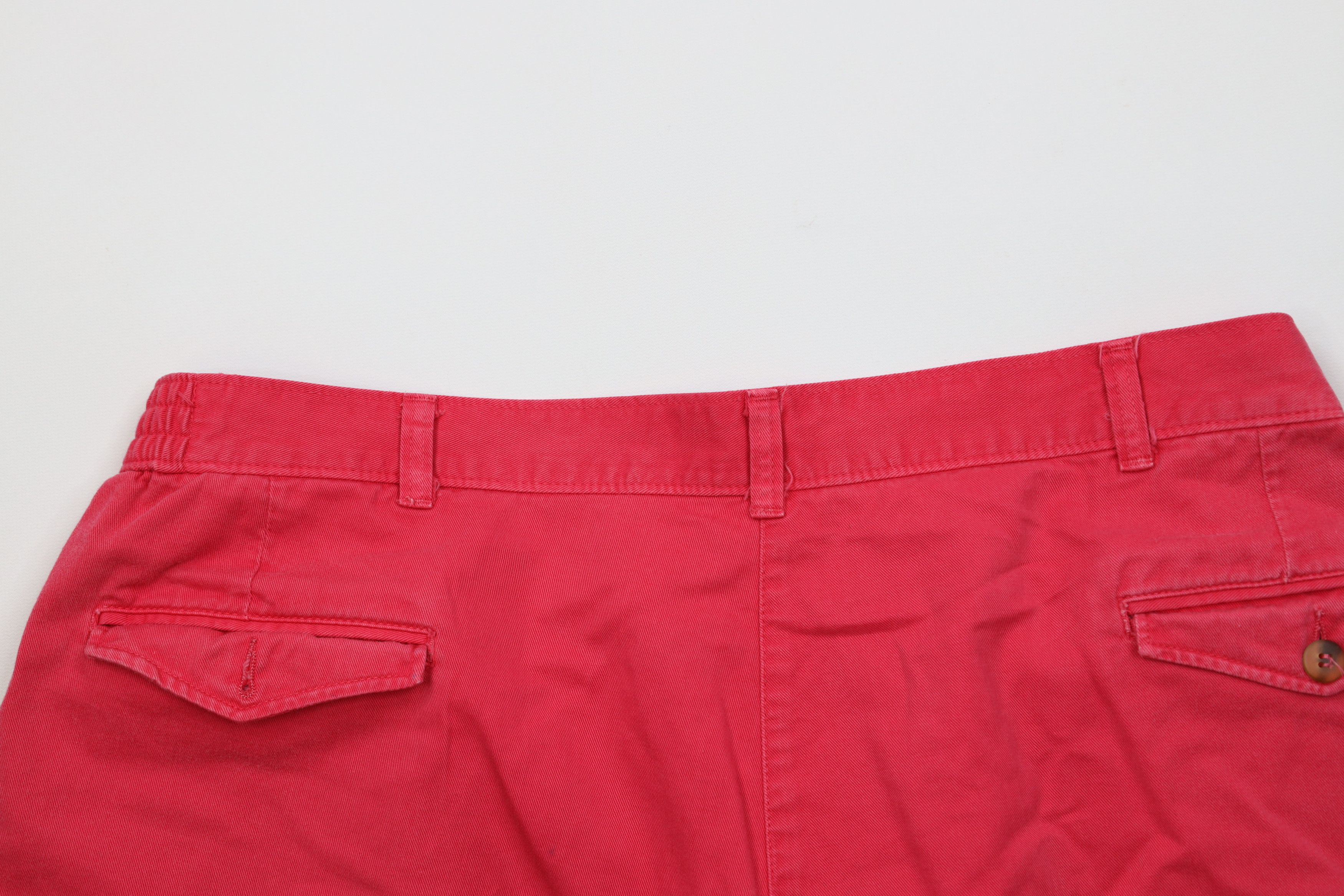Vintage Vintage 90s Streetwear Above Knee Chino Shorts Pink Cotton Size US 38 / EU 54 - 8 Thumbnail